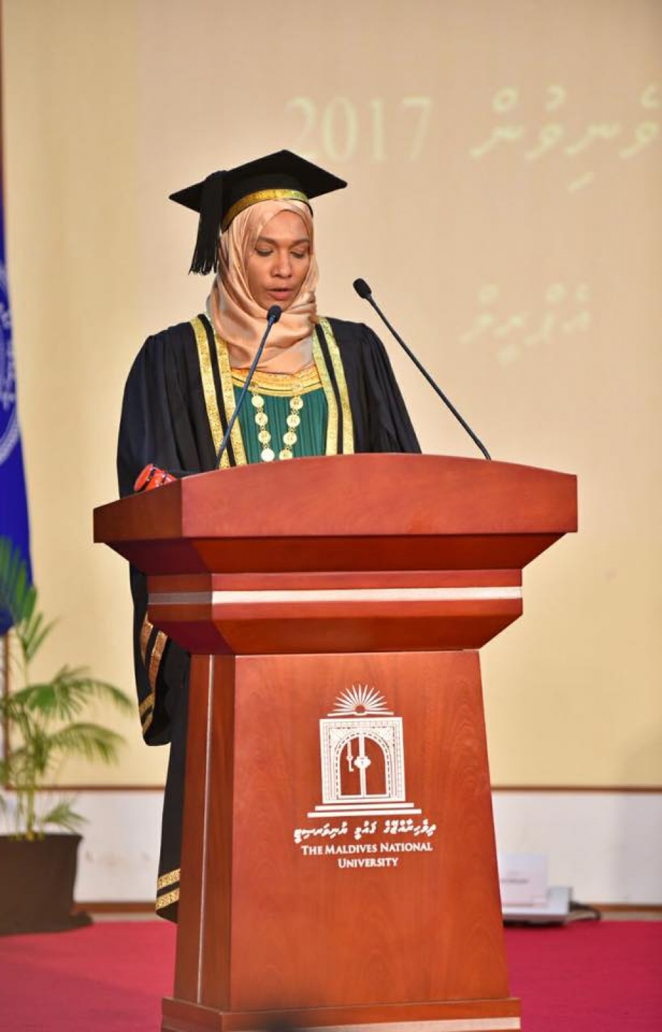 މާލެ: އޭޕްރީލް 16، 2017- އެމްއެންޔޫގެ ދަރިވަރުން ދަސްވެނިވުމުގެ ހަފުލާގެ ތެރެއިން.---ފޮޓޯ: އެމްއެންޔޫ ފޭސްބުކް ޕޭޖް