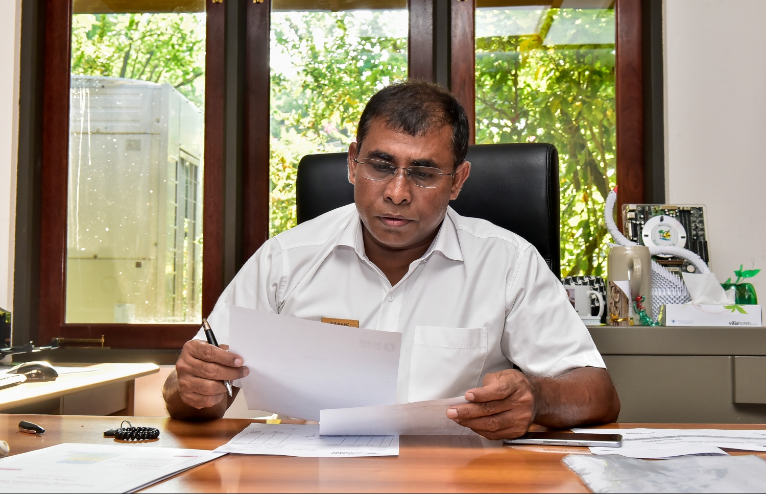 ޓޫރިޒަމް ދާއިރާގެ ތަޖުރިބާކާރު ޑރ. މައުސޫމް: އެއާޕޯޓުތައް ހެދުމުން ރިސޯޓުތައް ހުޅުވަން އިންވެސްޓަރުން ވެސް ބޭނުންވާނެ. ކަމަށް އޭނާ ވިދާޅުވި.---ފޮޓޯ: ނިޝާން އަލީ /މިހާރު