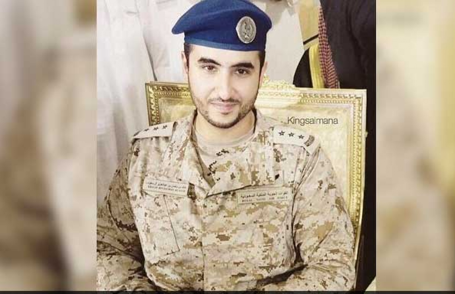 ސައުދީ ރަސްގެފާންގެ ދަރިކަލުން ޚާލިދު ބިން ސަލްމާން.