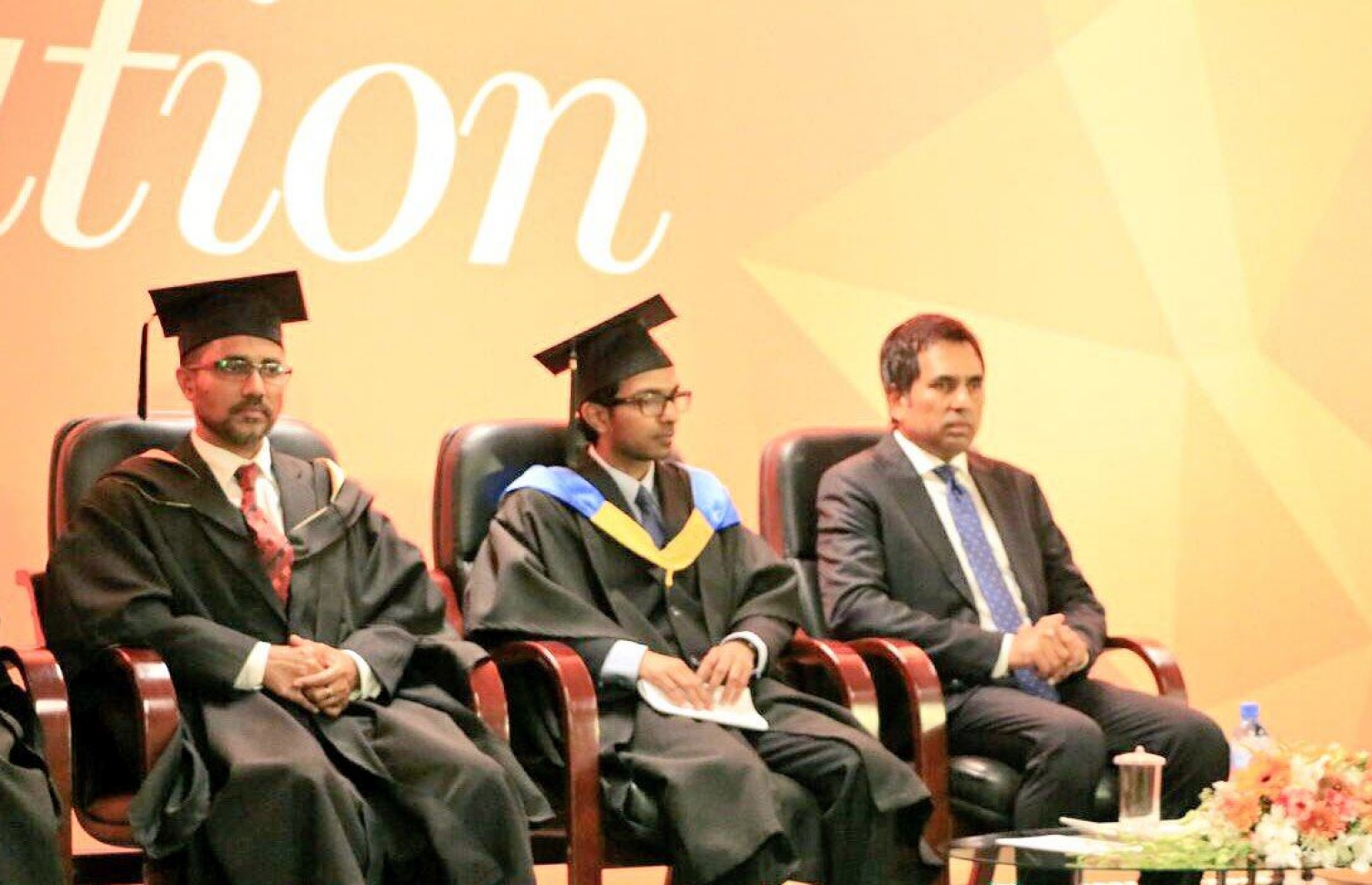 ރޭ ބޭއްވި ކްލިކް ކޮލެޖުގެ ދަސްވެނިވުމުގެ ހަފުލާަގައި އިކޮނޮމިކް މިނިސްޓަރު ސައީދު ބައިވެރިވެވަޑައިގަންނަވަނީ.-- ފޮޓޯ: ކްލިކް ކޮލެޖު