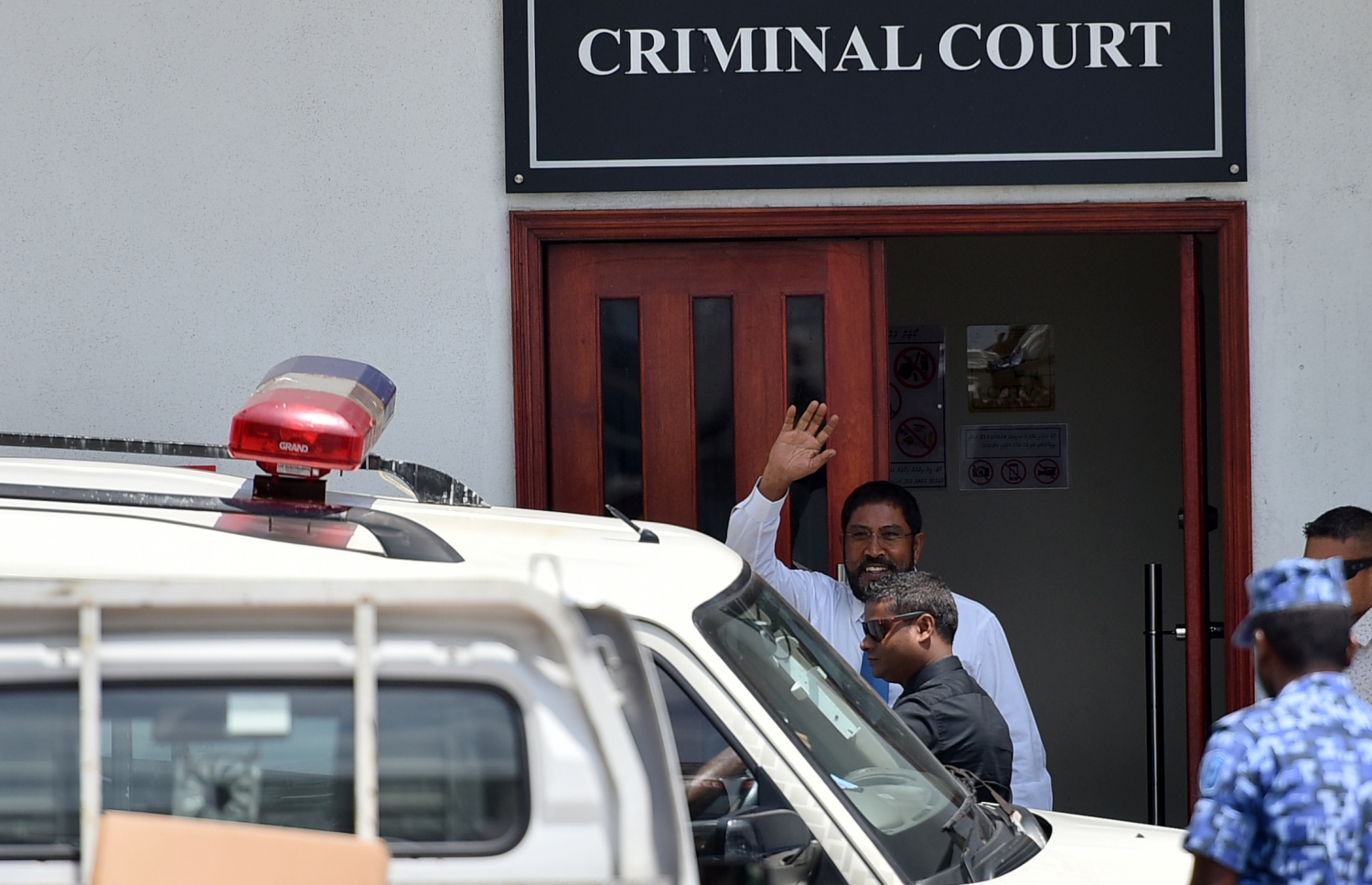 ގާސިމް ކޯޓުން ނެރެނީ:-މިހާރު ފޮޓޯ/ނިޝާން އަލީ