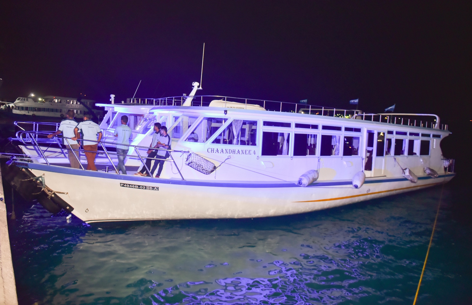 ހުޅުމާލޭގެ ފެރީގެ ހިދުމަތަށް އެމްޓީސީސީން އަލަށް ގެނައި ފެރީތަކެއް. ފޮޓޯ: ހުސެއިން ވަހީދު /މިހާރު