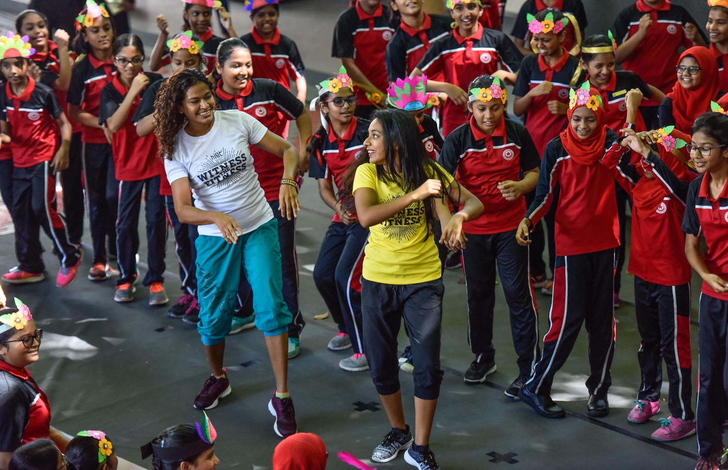 މާލެ: މެއި 10، 2017: އިސްކަންދަރު ސްކޫލުގައި ކުޑަކުދިންގެ ދުވަސް ފާހަގަ ކުރުމުގު ގޮތުން މިއަދު ހިންގި ބެއެއް ހަރަކާތްތައް  --. ފޮޓޯ:ނިޝާން އަލީ/މިހާރު