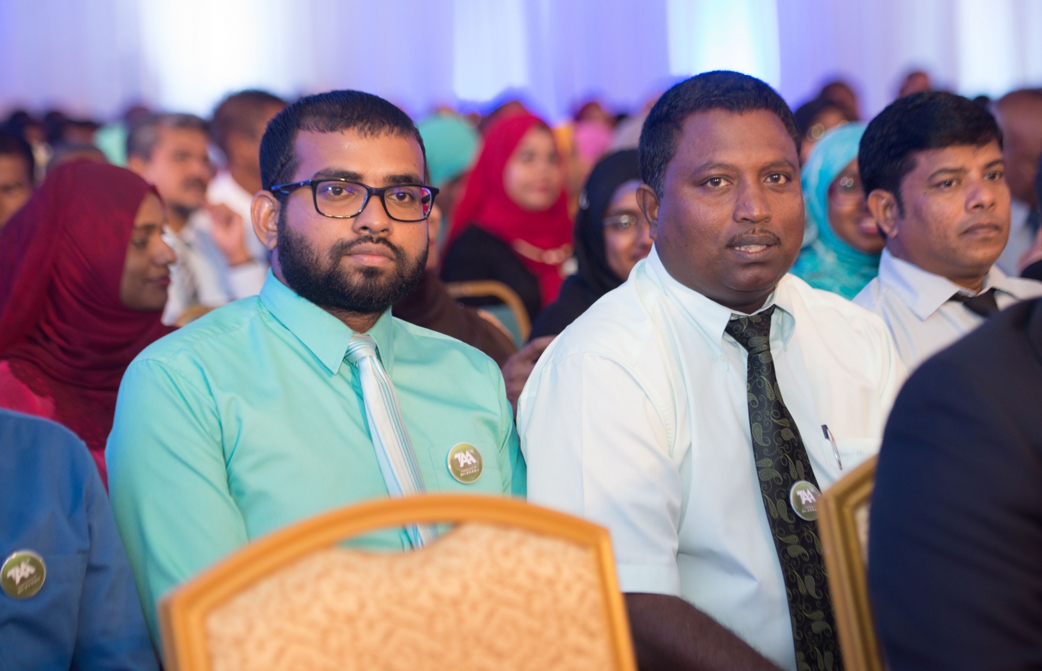 މާލެ: މޭ 22، 2017- އޭ ލެވެލްގެ ގަދަ 10 ގައި ހިމެނެނު ދަރިވަރުންނަށް އެވޯޑު ހަވާލުކުރުމަށް ބޭއްވި ހަފުލާގެ ތެރެއިން.--- ފޮޓޯ: ހުސެން ވަހީދު/ މިހާރު