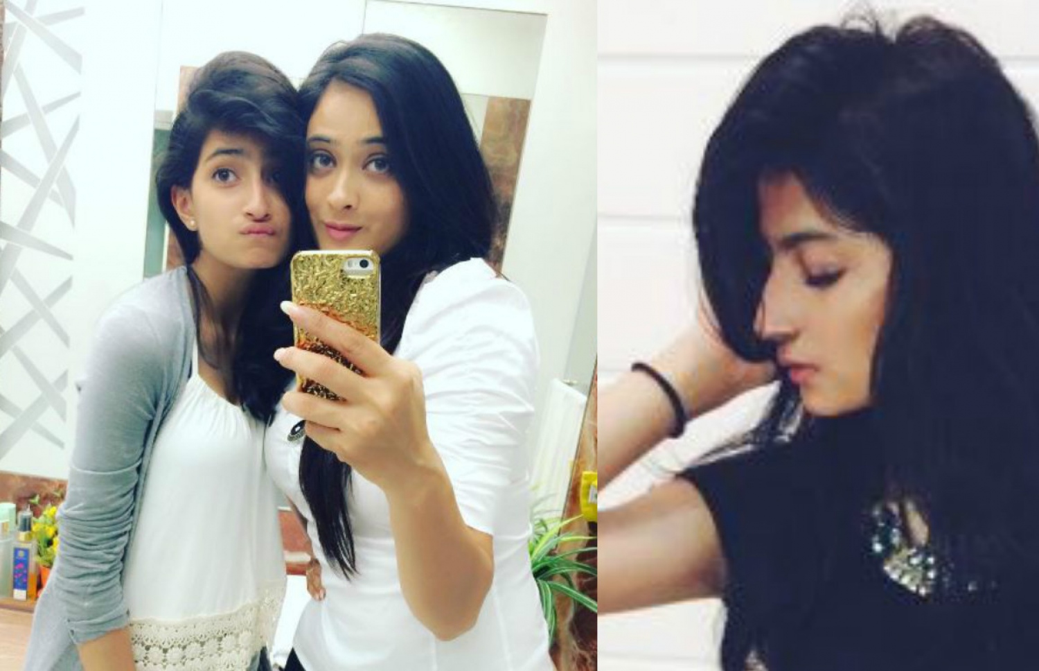 ޕަލަކް އަދި މަންމަ ޝްވޭތާ އާއެކު އޭނާ ނަގާފައިވާ ފޮޓޮއެއް