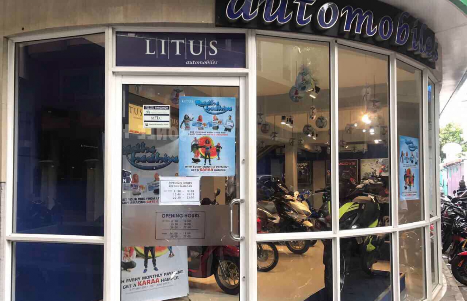 ލިޓަސް އިން މާލޭގައި ހިންގާ ސައިކަލް ވިއްކާ ފިހާރަ، އެ ކުންފުނީގެ ހުރިހާ ފިހާރަތަކުން ޕްރޮމޯޝަން ކުރިއަށް ގެންދާނެ ދާނެ.