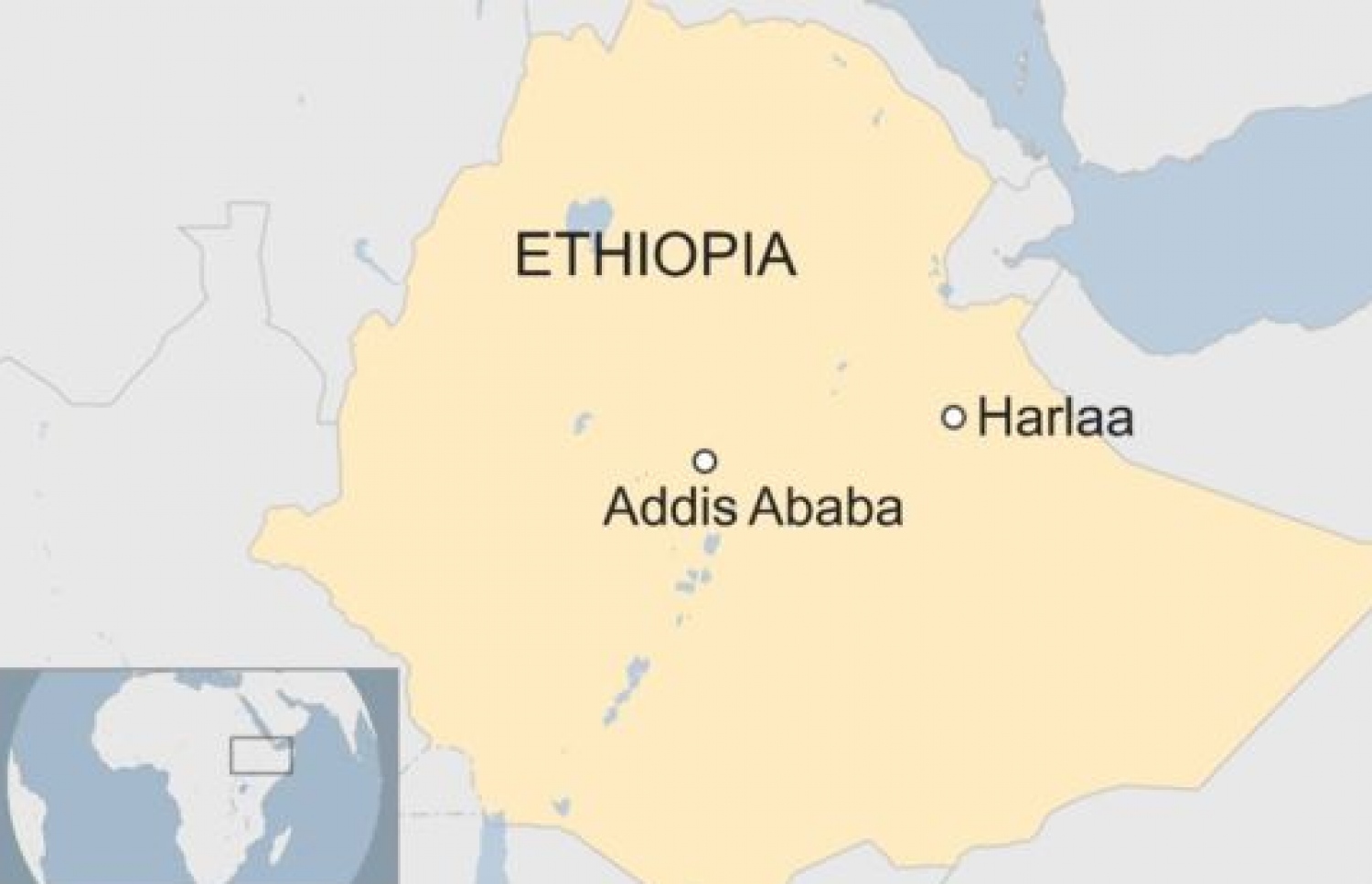 އިތިއޯޕިއާއިން ފެނުނު ހާލާ ސަހަރު ދައްކައިދޭ ޗާޓެއް