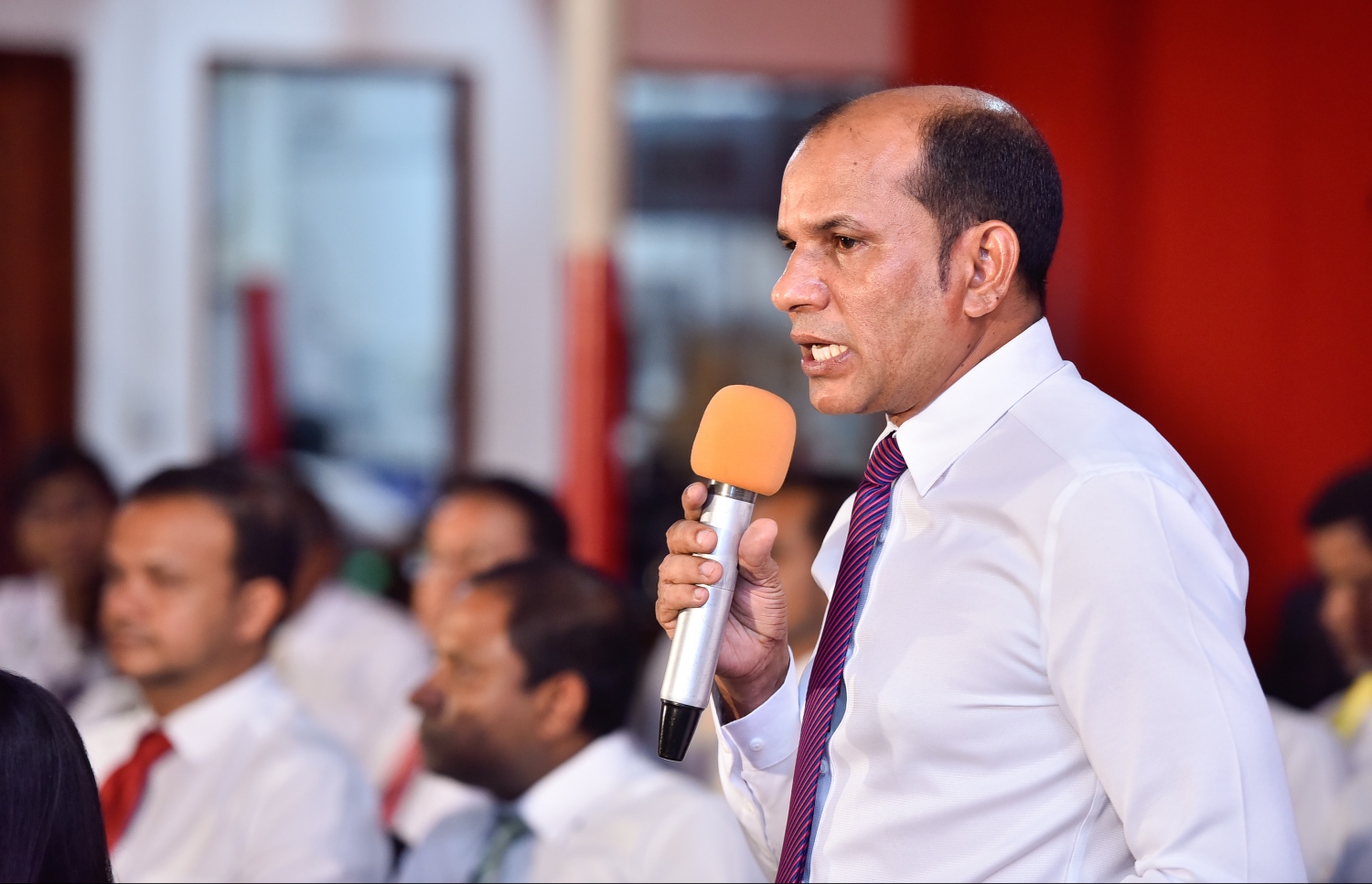 ލަތީފު: އޭނާ ވިދާޅުވަނީ ރައްޔިތުންގެ ސައިޒު އިންތިޚާބުގައި ދައްކާލި ކަމަށް. -- ފައިލް ފޮޓޯ: މިހާރު