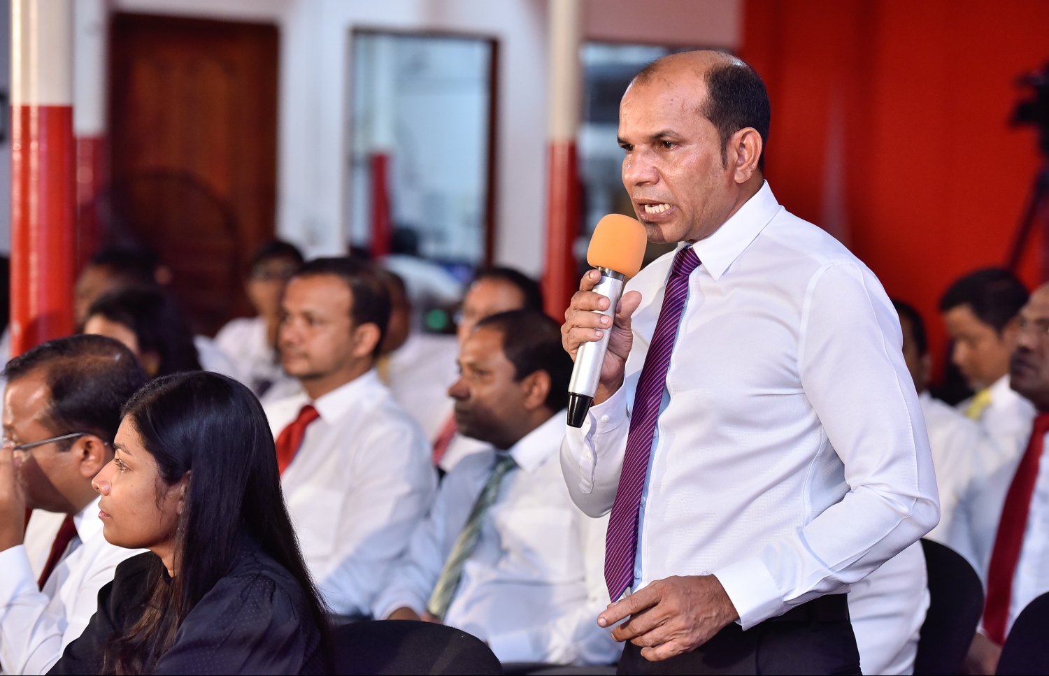 ދިއްދޫ ދާއިރާގެ މެމްބަރު އަބްދުލް ލަތީފް: ކުރީގެ ރައީސުން މަޖިލީހުގައި ތިއްބަވަން އޭނާ ދެކޮޅު. --ފޮޓޯ:ނިޝާން އަލީ/ މިހާރު