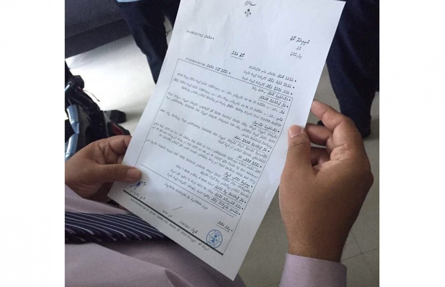 ފާރިސް ދިރިއުޅުއްވާ މ. ސްނޯރޯސް ބަލައި ފާސްކުރަން ނެރުނު ކޯޓު އަމުރު