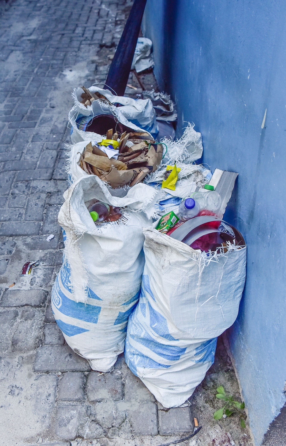 މާލެ: އޮގަސްޓް 2، 2017- ގޭގެއިން އުކާލާ ކުނި މަގުމަތީގައި ބަހައްޓާފައި. މުޅި މާލޭގެ ކުނިއުކާލުމުގެ މަސައްކަތް ބިދޭސީން ކުރަމުން އަންނަނިކޮށް ވެމްކޯއިން އެކަން މަނާކޮށް، އެކުންފުނިން އެމަސައްކަތާއި ހަވާލުވުމާއިއެކު މިއަދު ވަނީ އެކުންފުންޏަށާއި އާންމުންނަށް ގިނަ ދަތިތަކަކާއި ގޮންޖެހުންތަކަކާއި ކުރިމަތިލާންޖެހިފައި.---މިހާރު ފޮޓޯ: ހުސެއިން ވަހީދު