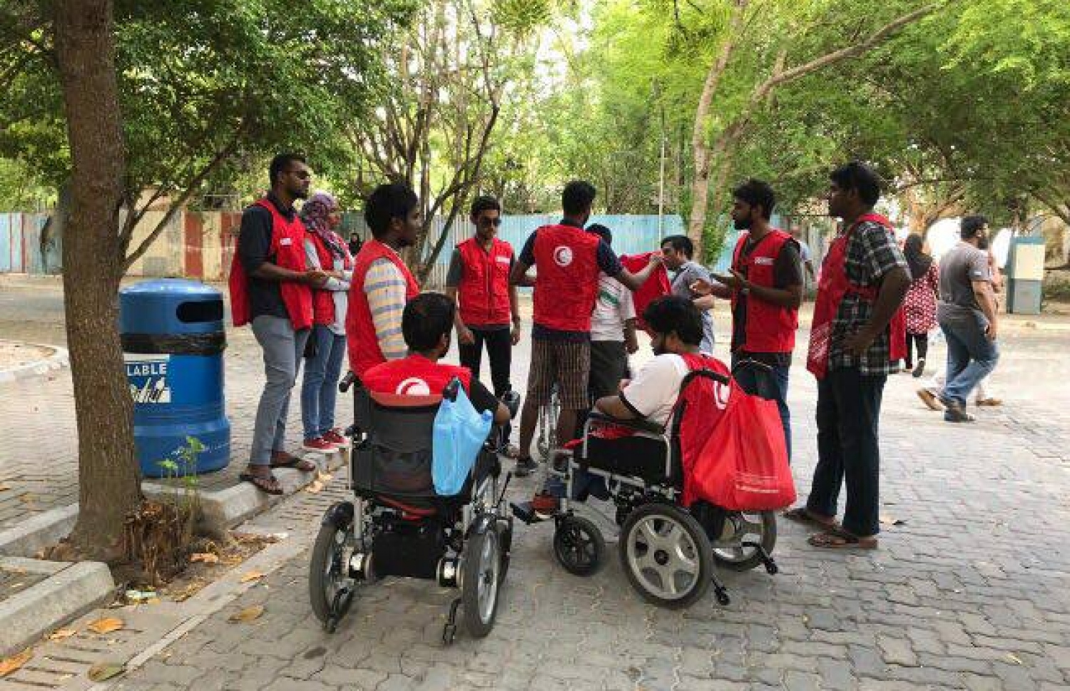 ވިލިޖޯލީގެ ވޮލެންޓިއަރުން.-- ފޮޓޯ:ފޭސްބުކް