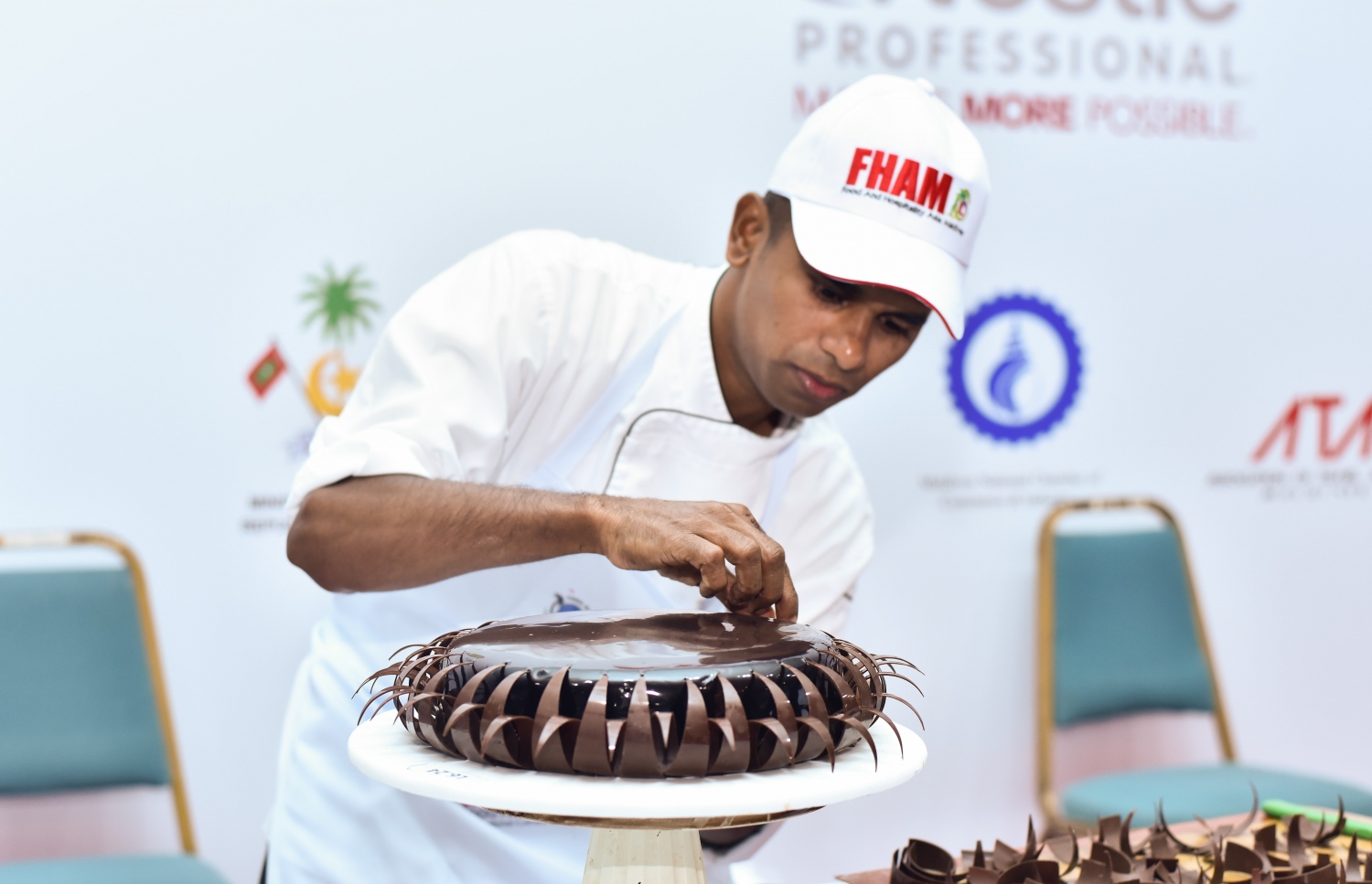 މާލެ: އޮގަސްޓް 8، 2017- ރާއްޖޭގައި ބާއްވަމުން އަންނަ އެންމެ ބޮޑު އިންޓަނޭޝަނަލް ފެއާ ކަމަށް ވާ ފުޑް އެންޑް ހޮސްޕިޓަލިޓީ އޭޝިއާ މޯލްޑިވްސް (އެފްއެޗްއޭއެމް) ފެއާގެ ތެރެއިން.---މިހާރު ފޮޓޯތައް: ހުސެއިން ވަހީދު