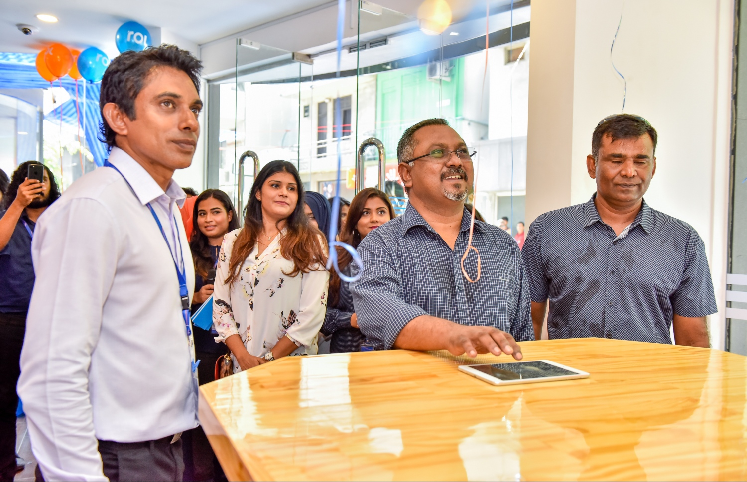 އާރުއޯއެލްގެ އާ ވެބްސައިޓް، ޕީއެސްއެމްގެ އެމްޑީ ޚަލީލް (މ) މިއަދު އިފުތިތާހު ކޮށްދެއްވަނީ.---މިހާރު ފޮޓޯ: ނިޝާން އަލީ