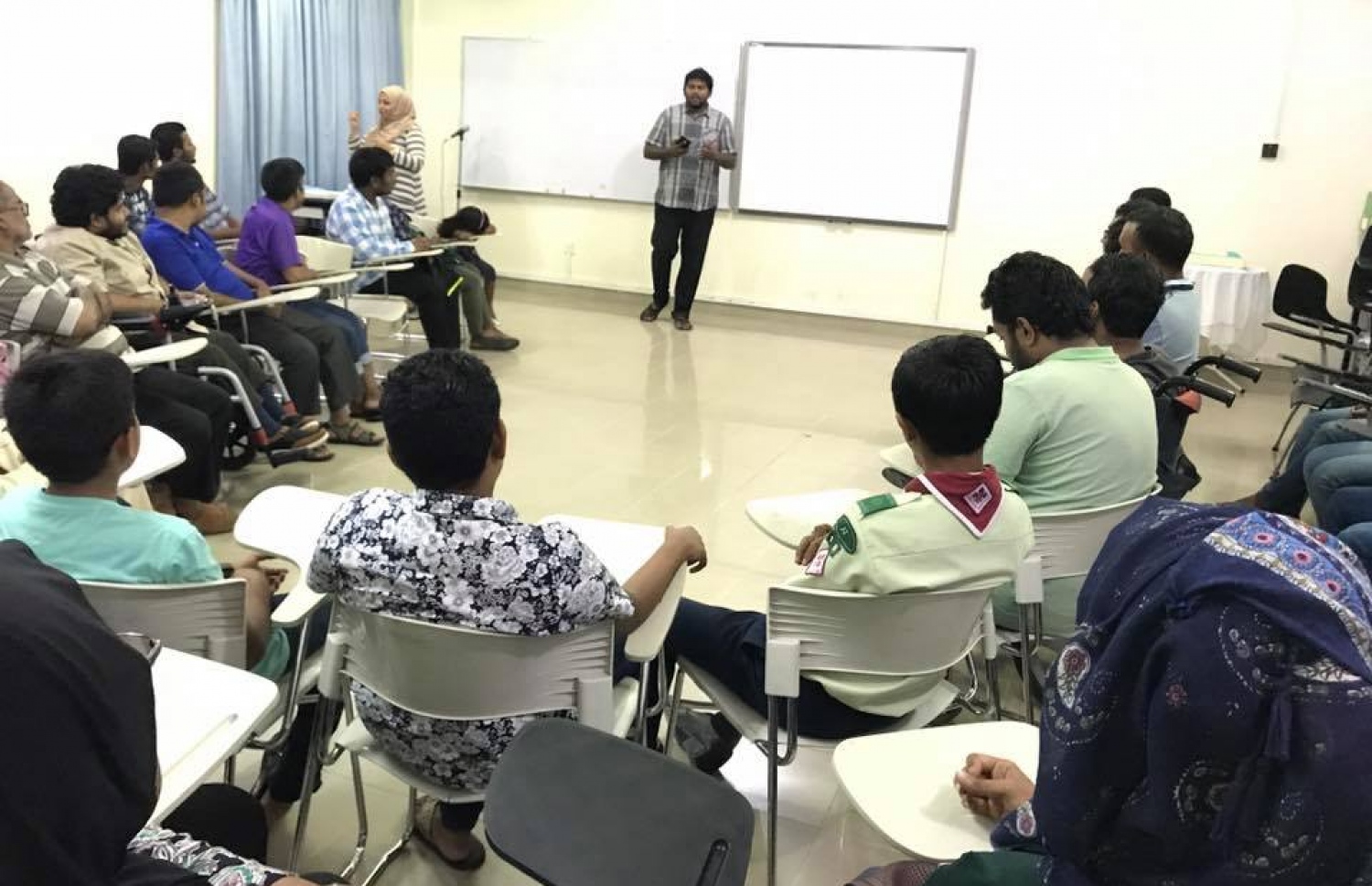 ވިިލިޖޯއްޔަށް އެއް އަހަރު ފުރުމާ ގުޅިގެން މިދިޔަ ހަފުތާގައި ބޭއްވި ރަސްމިއްޔާތެ.-- ފޮޓޯ: ވިލިޖޯލި