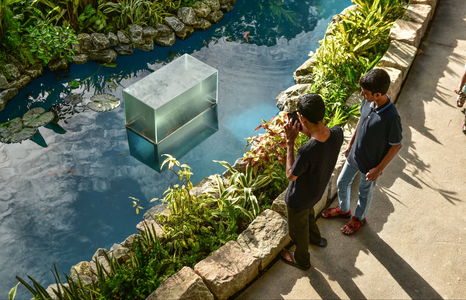 މާލެ: އޮގަސްޓް 25، 2017- ސަލްޓަން ޕާކް ތަރައްގީކޮށް، ބޮޑެތި ބަދަލުތަކާ އެކު ހުޅުވި "ރަސްރަނި" ބަގީޗާ އާންމުންނަށް ހުޅުވާލުމާ އެކު މި ޕާކަށް ވަނީ ބޮޑު ތަރުހީބެއް ލިބިފައި.--- ފޮޓޯ: ހުސައިން ވަހީދު/ މިހާރު