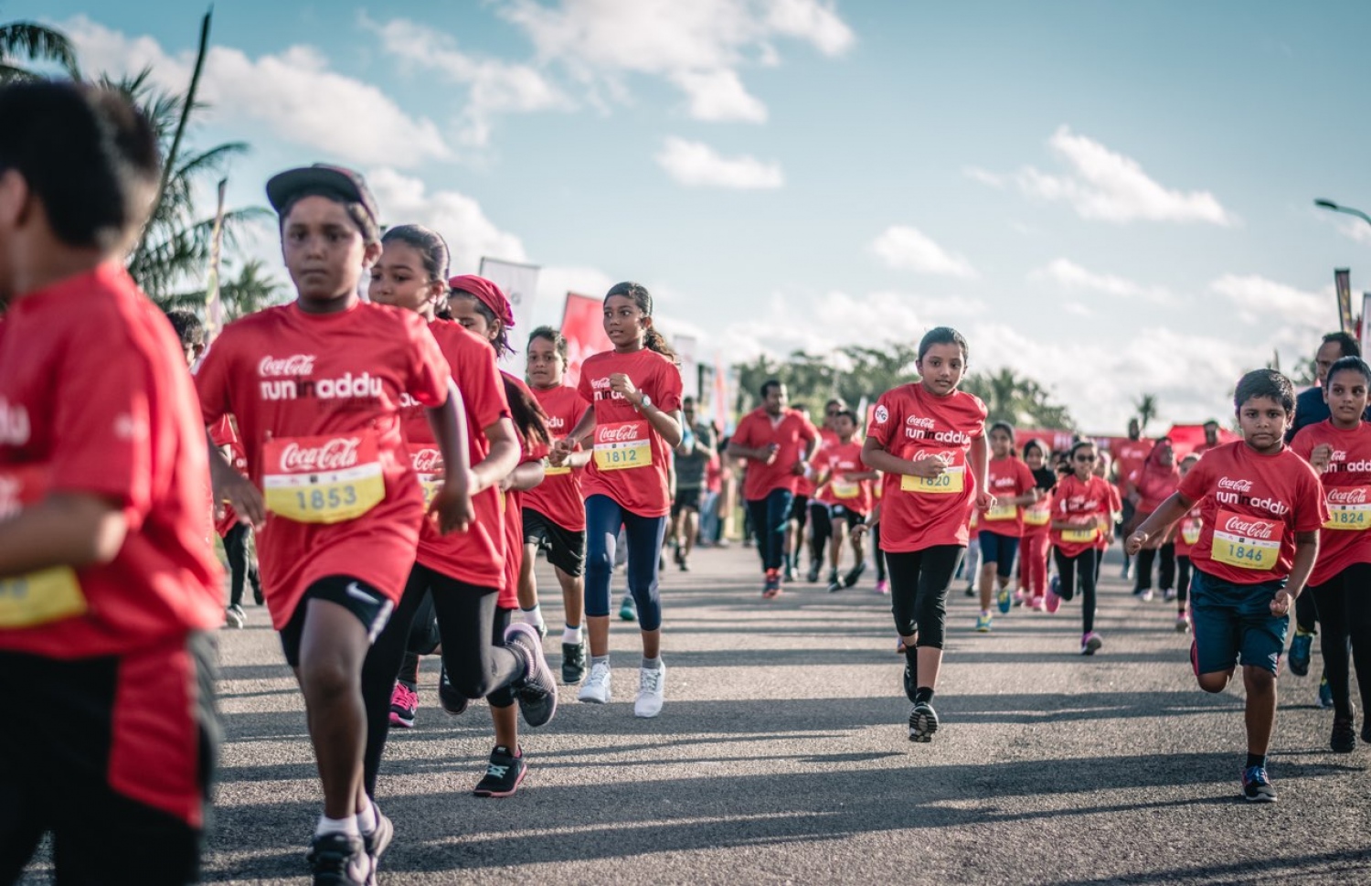 ހިތަދޫ، އައްޑޫ ސިޓީ (ސެޕްޓެމްބަރު 17) – ކޮކާކޯލާ ޓީއެފްޖީ "ރަން އިން އައްޑޫ" އިވެންޓުގެ ތެރެއިން. –ފޮޓޯ: އިބްރާހިމް އުޝާފަތު