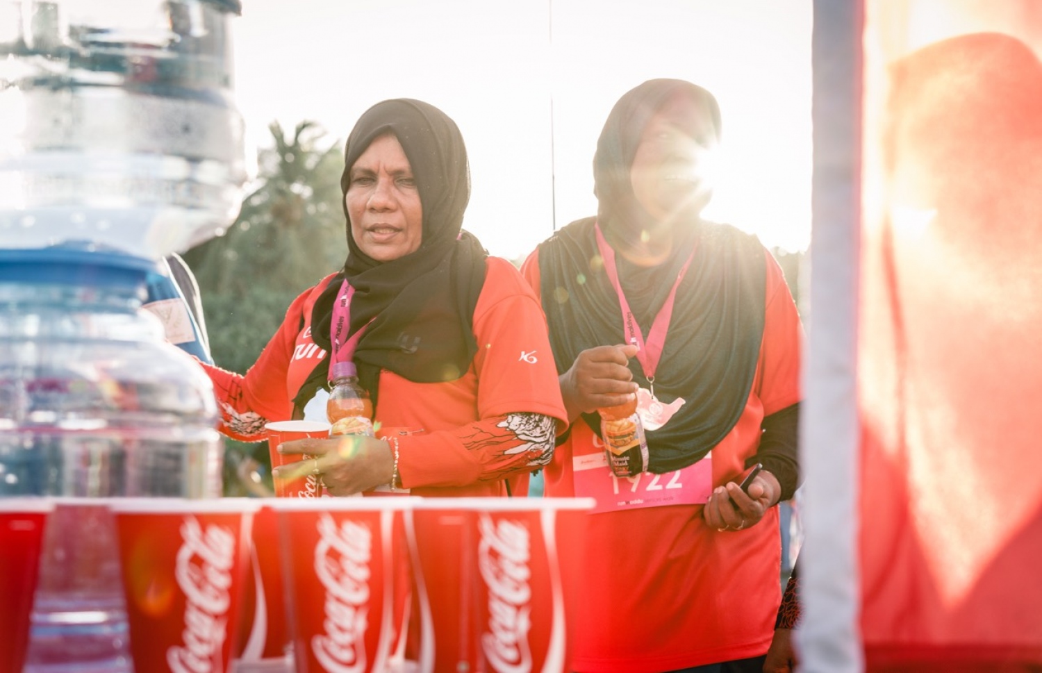 ހިތަދޫ، އައްޑޫ ސިޓީ (ސެޕްޓެމްބަރު 17) – ކޮކާކޯލާ ޓީއެފްޖީ "ރަން އިން އައްޑޫ" އިވެންޓުގެ ތެރެއިން. –ފޮޓޯ: އިބްރާހިމް އުޝާފަތު