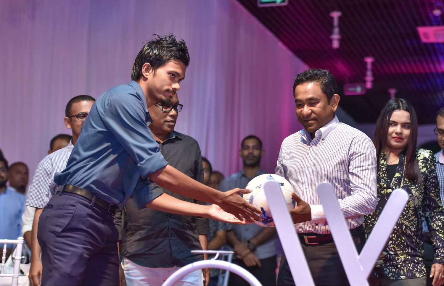 މިރޭގެ ހަފުލާގައި ރައީސް ޔާމީން ބައިވެރިވެވަޑައިގަންނަވަނީ.---ފޮޓޯ: ހުސެއިން ވަހީދު/މިހާރު