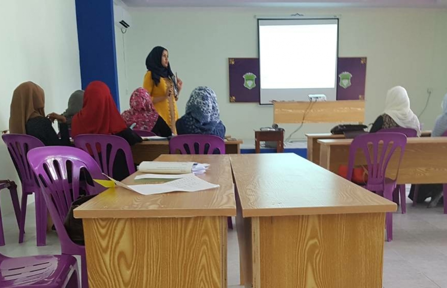 އެވިޑް ކޮލެޖުގެ ތިނަދޫ ކެމްޕަސް ހުޅުވަން ބޭއްވި ރަސްމިއްޔާތުގެ ތެރެއިން.-- ފޮޓޯ: އެވިޑް ކޮލެޖު