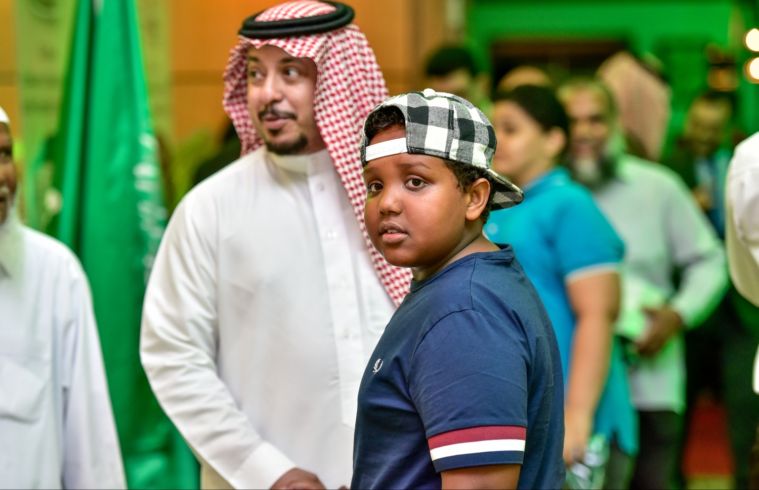 މާލެ: ސެޕްޓެމްބަރު 24، 2017: ސައުދީ އަރަބިއާގެ ގައުމީ ދުވަސް ފާހަގަ ކުރުމަށް ކުރުނބާގައި ބޭއްވި ހަފުލާގެ ތެރެއިން.-- ފޮޓޯ: ނިޝާން އަލީ