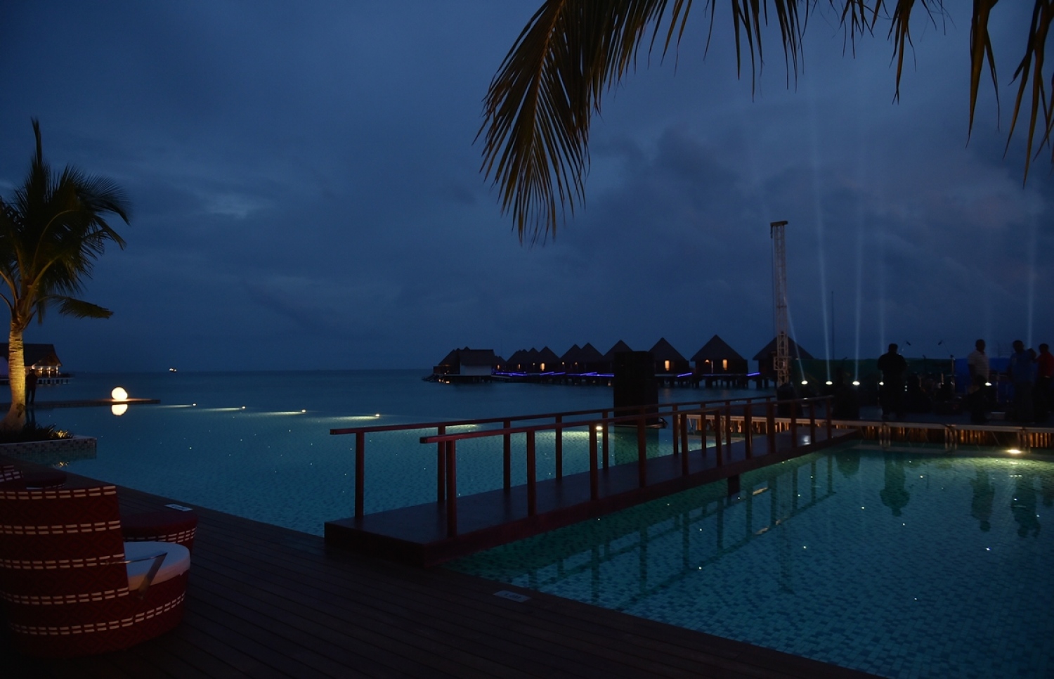 މާކިއޯ ކޫއްޑޫ ހޮޓެލް: ސެޕްޓެމްބަރު 25، 2017- ގއ. ކޫއްޑޫގައި ގާއިމްކުރި މާކިއޯ ކޫއްޑޫ ހޮޓެލް ރަސްމީކޮށް ހުޅުވުމަށް ބޭއްވި ރަސްމިއްޔާތުގެ ތެރެއިން.---ފޮޓޯ: ރައީސް އޮފީސް