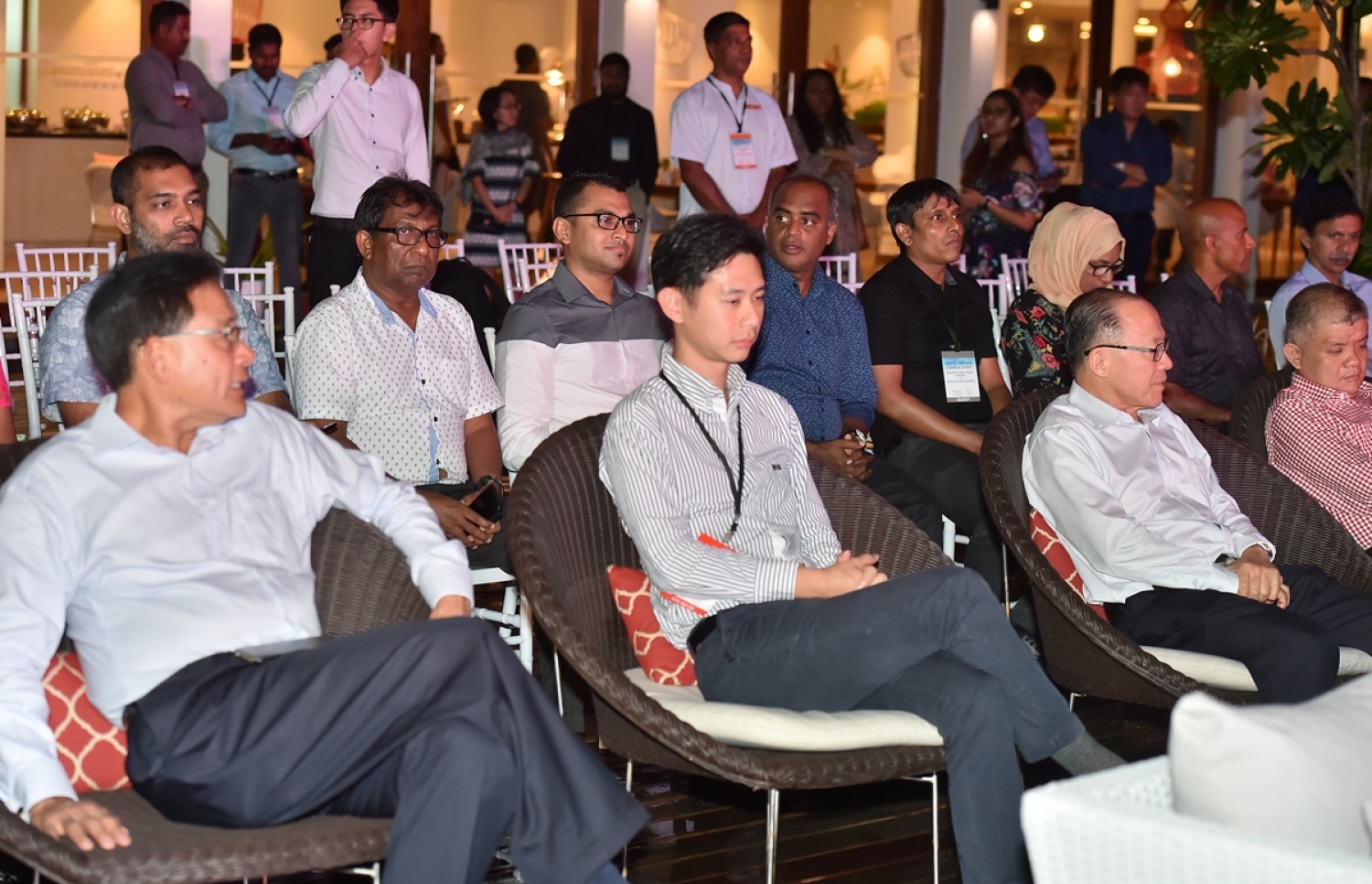 މާކިއޯ ކޫއްޑޫ ހޮޓެލް: ސެޕްޓެމްބަރު 25، 2017- ގއ. ކޫއްޑޫގައި ގާއިމްކުރި މާކިއޯ ކޫއްޑޫ ހޮޓެލް ރަސްމީކޮށް ހުޅުވުމަށް ބޭއްވި ރަސްމިއްޔާތުގެ ތެރެއިން.---ފޮޓޯ: ރައީސް އޮފީސް