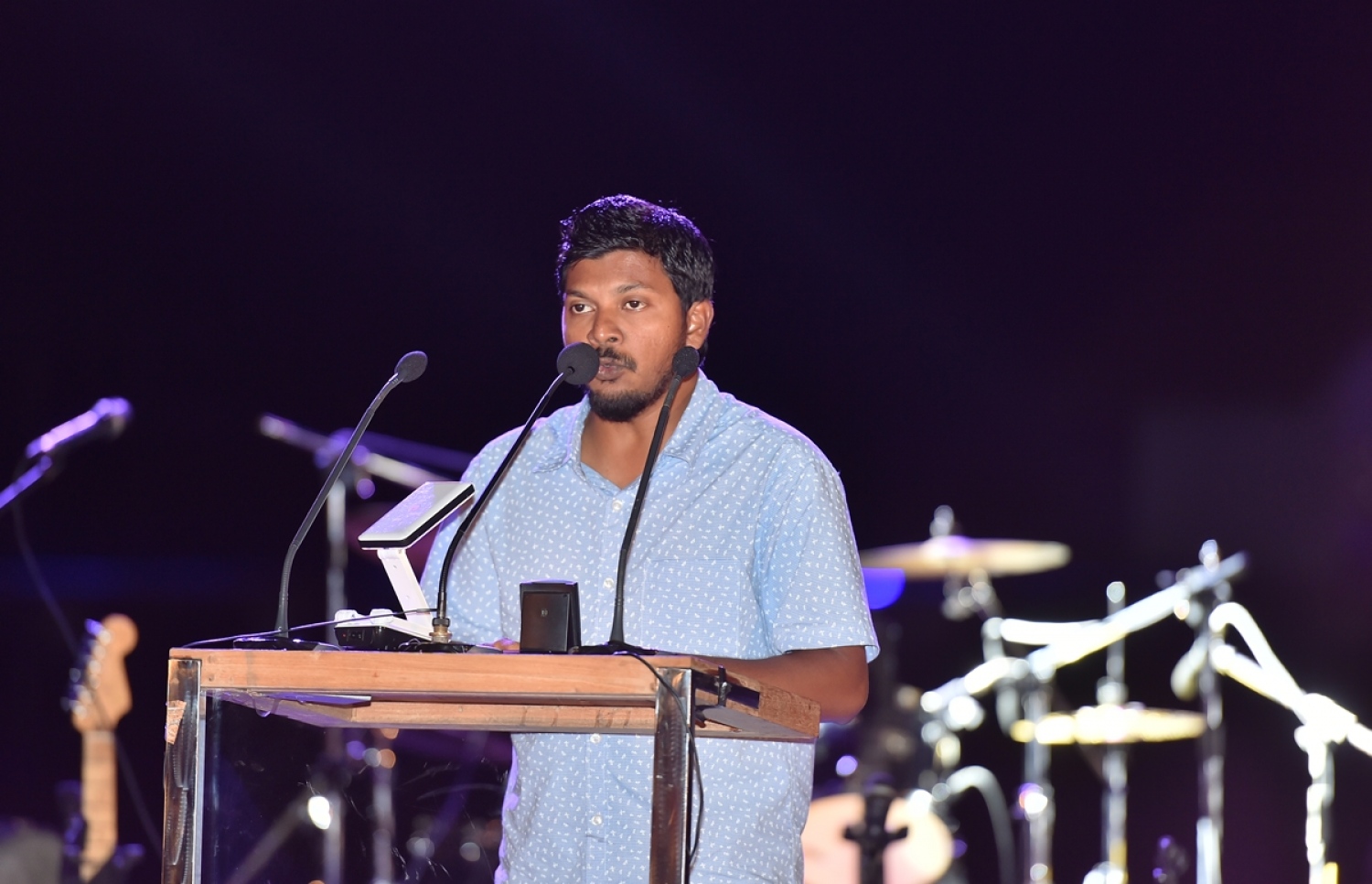 މާކިއޯ ކޫއްޑޫ ހޮޓެލް: ސެޕްޓެމްބަރު 25، 2017- ގއ. ކޫއްޑޫގައި ގާއިމްކުރި މާކިއޯ ކޫއްޑޫ ހޮޓެލް ރަސްމީކޮށް ހުޅުވުމަށް ބޭއްވި ރަސްމިއްޔާތުގެ ތެރެއިން.---ފޮޓޯ: ރައީސް އޮފީސް