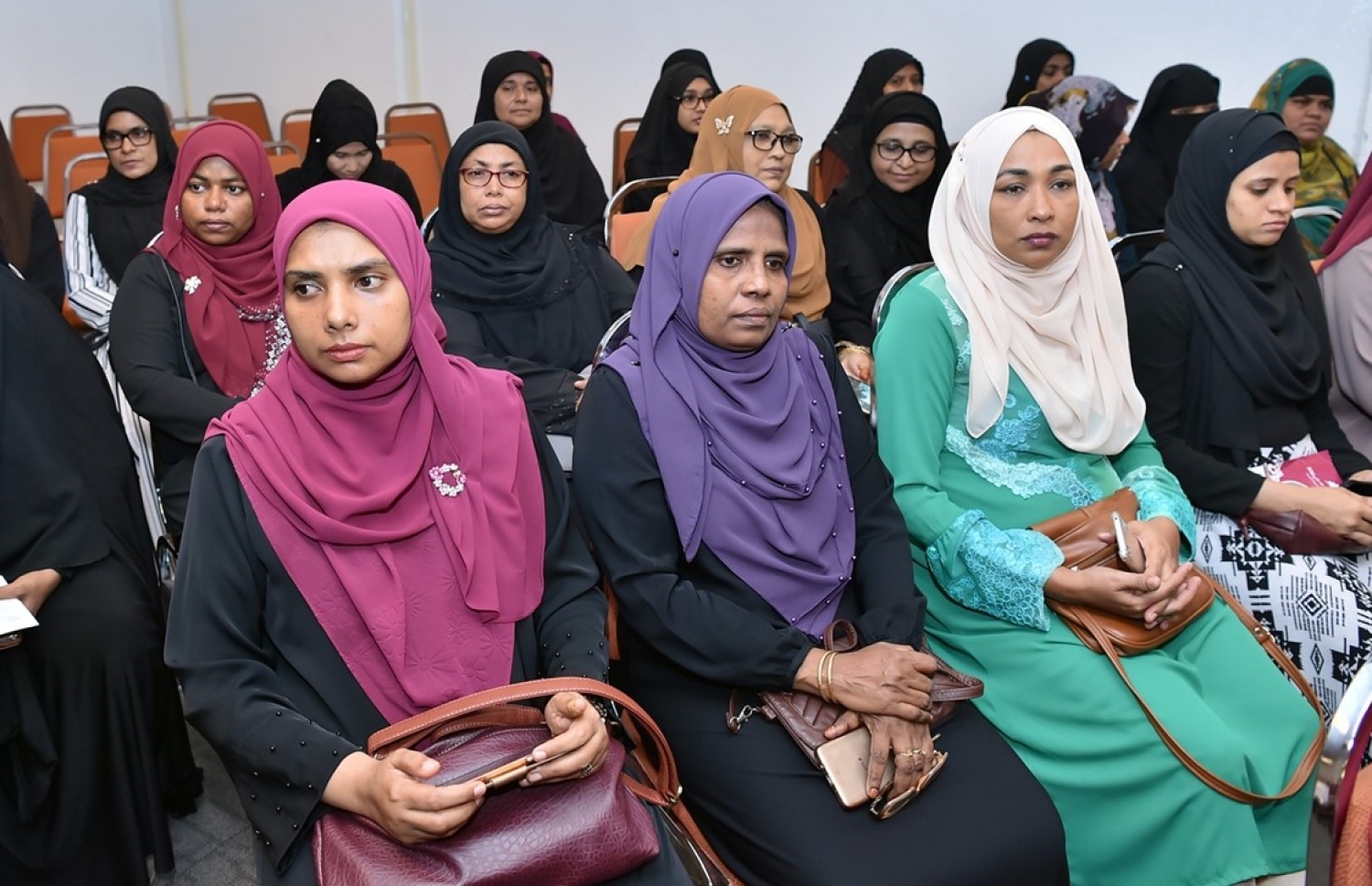 މާލެ: އޮކްޓޯބަރު 5، 2017: ޤުރުއާން ކިޔެވުމުގެ 32 ވަނަ ޤައުމީ މުބާރާތުގެ އިނާމުދިނުމުގެ ރަސްމިއްޔާތުގެ ތެރެއިން.-- ފޮޓޯ: ރައީސް އޮފީސް