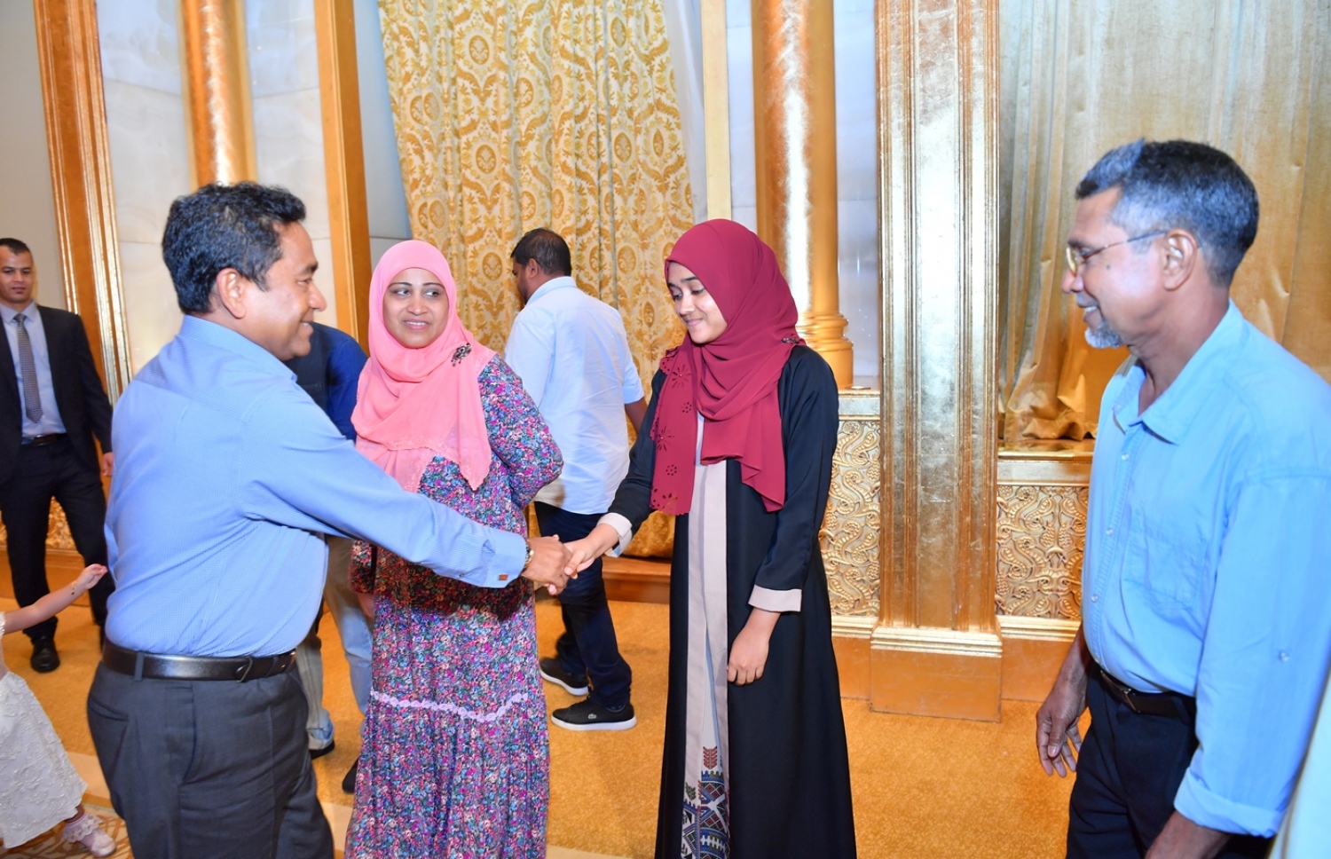 ޔޫއޭއީގައި އުޅޭ ދިވެހިންނާ ރައީސް ޔާމީން ބައްދަލުކުރެއްވުން