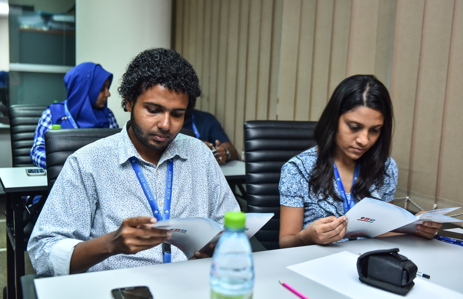 އިމިގްރޭޝަނުން އިސް ނަގައިގެން މިއަދު ފެށި ތަމްރީނު ޕްރޮގްރާމްގައި އެލައިޑްގެ ވެރިން ބައިވެރިވަޑައިގަންނަވަނީ. - ފޮޓޯ: ހުސެއިން ވަހީދު/ މިހާރު