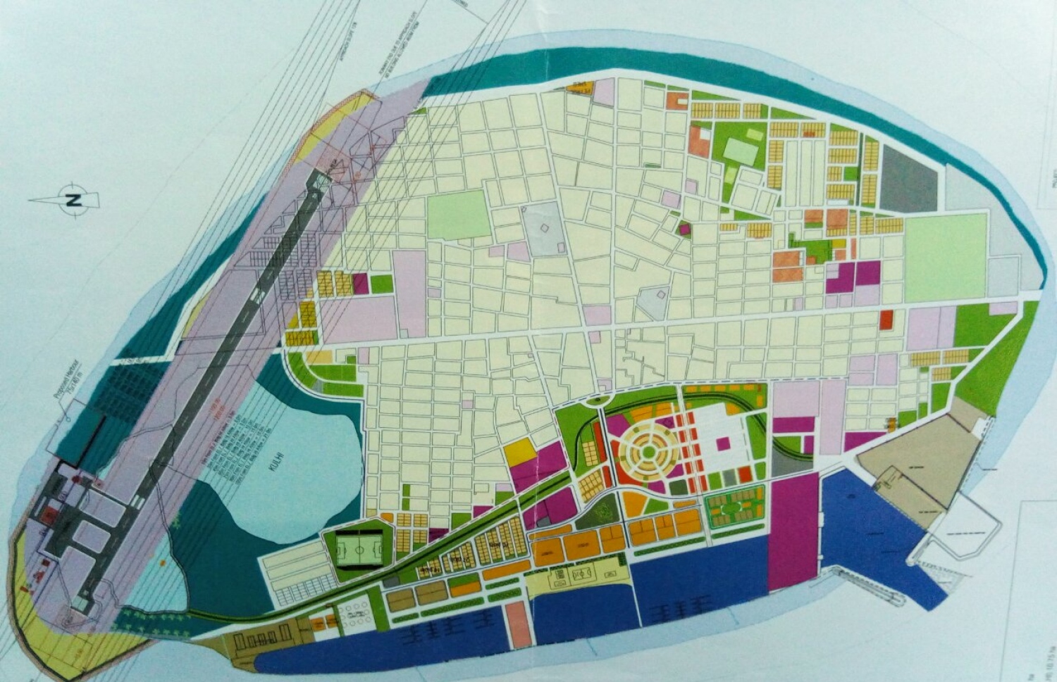 ކުޅުދުއްފުށީ އެއާޕޯޓް އެޅުމުގެ ޗާޓް--