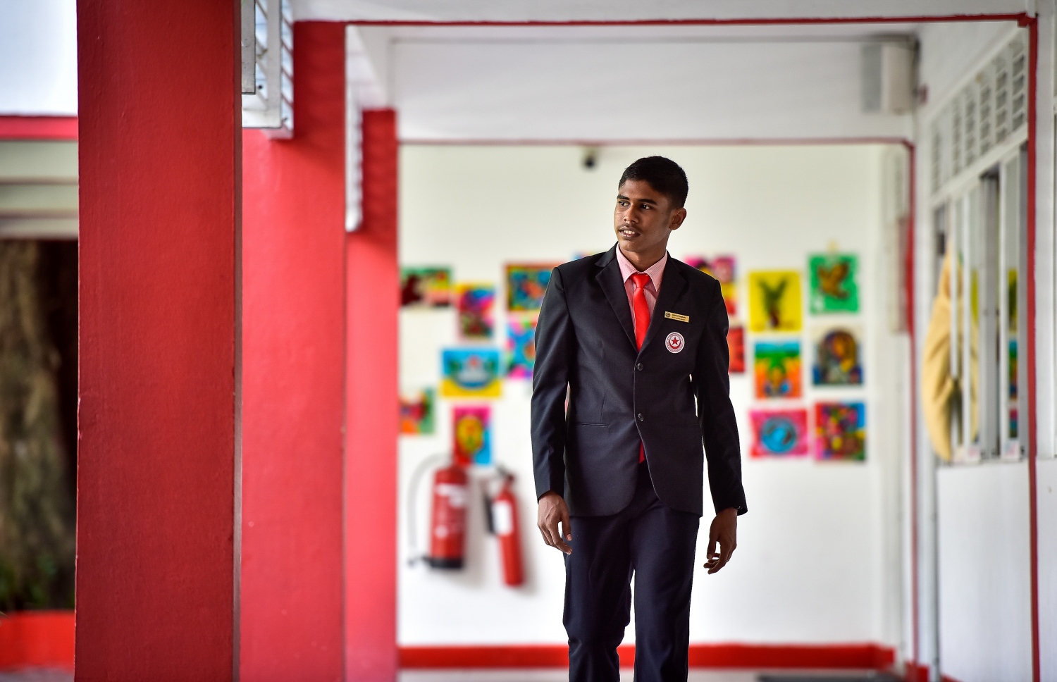 އަލީ އަރުޝަދު އުސްމާން، އިސްކަންދަރު ސްކޫލް --- ފޮޓޯ:ނިޝާން އަލީ