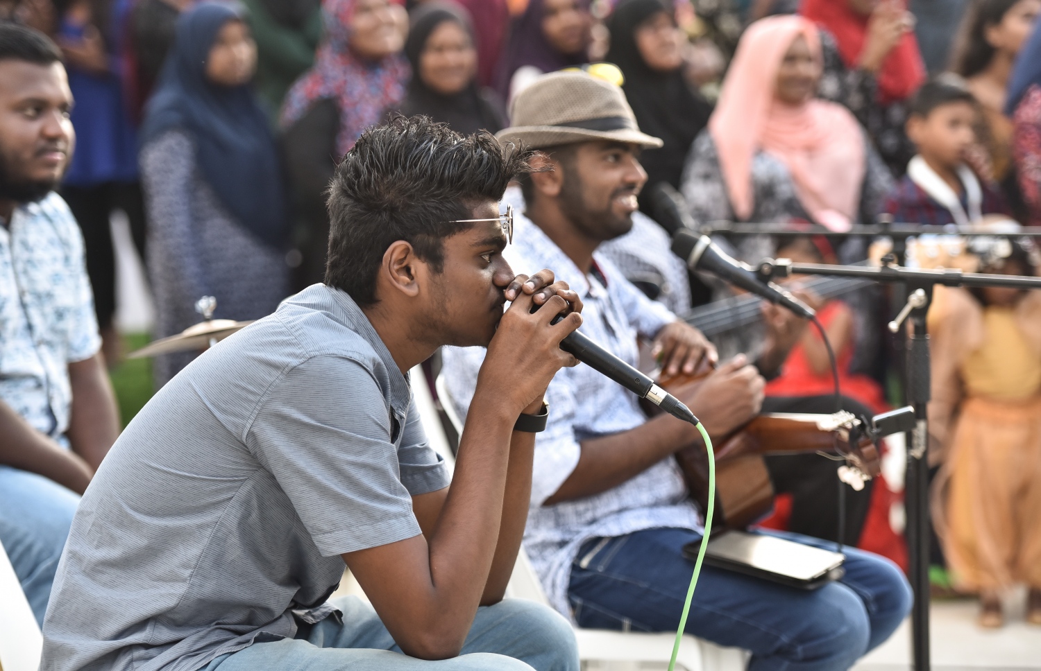 ކ. މާފުށި: ނޮވެމްބަރު 4، 2017- މިހާރު އެވޯޑްސްގެ ފަރާތުން އިންތިޒާމް ކުރި ސްޕޯޓްސް ސްޓާސް ފިއެސްޓާގެ ތެރެއިން.---މިހާރު ފޮޓޯ