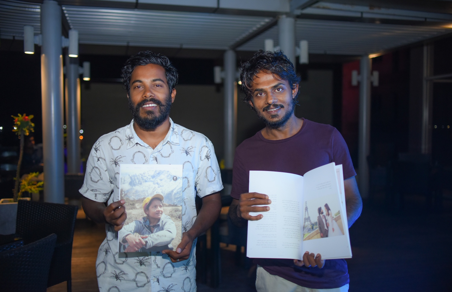 "ދޯ"ގެ ފަސް ވަނަ އަދަދު "ދަތުރު" ނެރުމަށް ސޯލްޓް ކެފޭގައި ބޭއްވި ހަފުލާގެ ތެރެއިން.--- ފޮޓޯ: ހުސައިން ވަހީދު/ މިހާރު