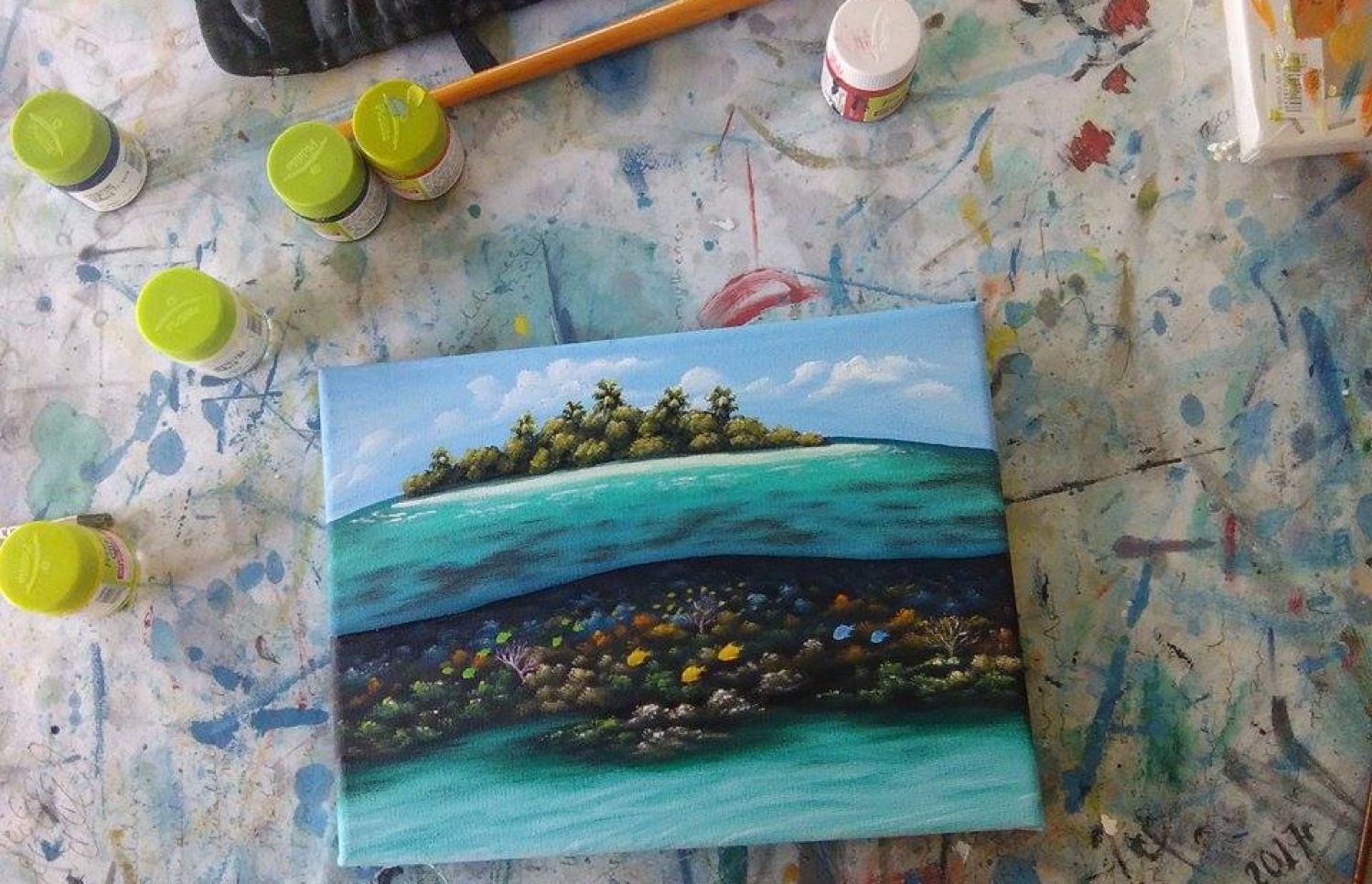 ރިފާޒް ކުރަހާފައިވާ ކުރެހުމެއް: މިއީ ރާއްޖޭގައި ފުޅާކޮށް ކުރެވިދާނެ ވިޔަފާރިއެއްކަމަށް އޭނާ ދެކޭ