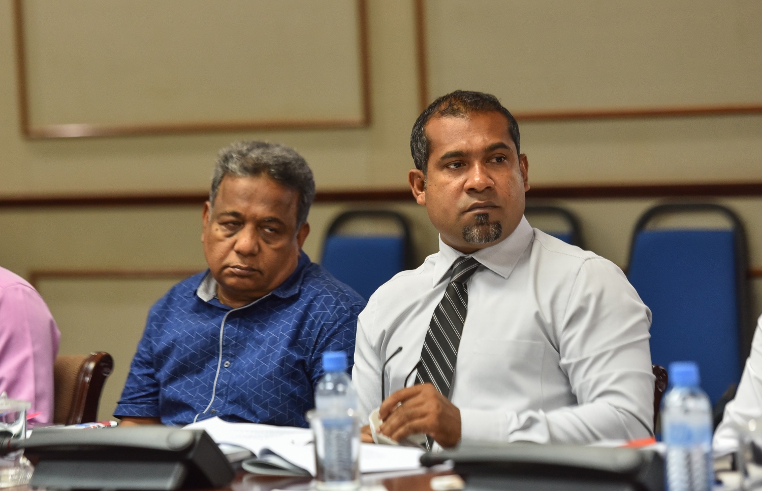 ނިލަންދޫ ދާއިރާގެ މެންބަރު އަބްދުﷲ ޚަލީލު (ކ) ބަޖެޓް ކޮމިޓީގައި.