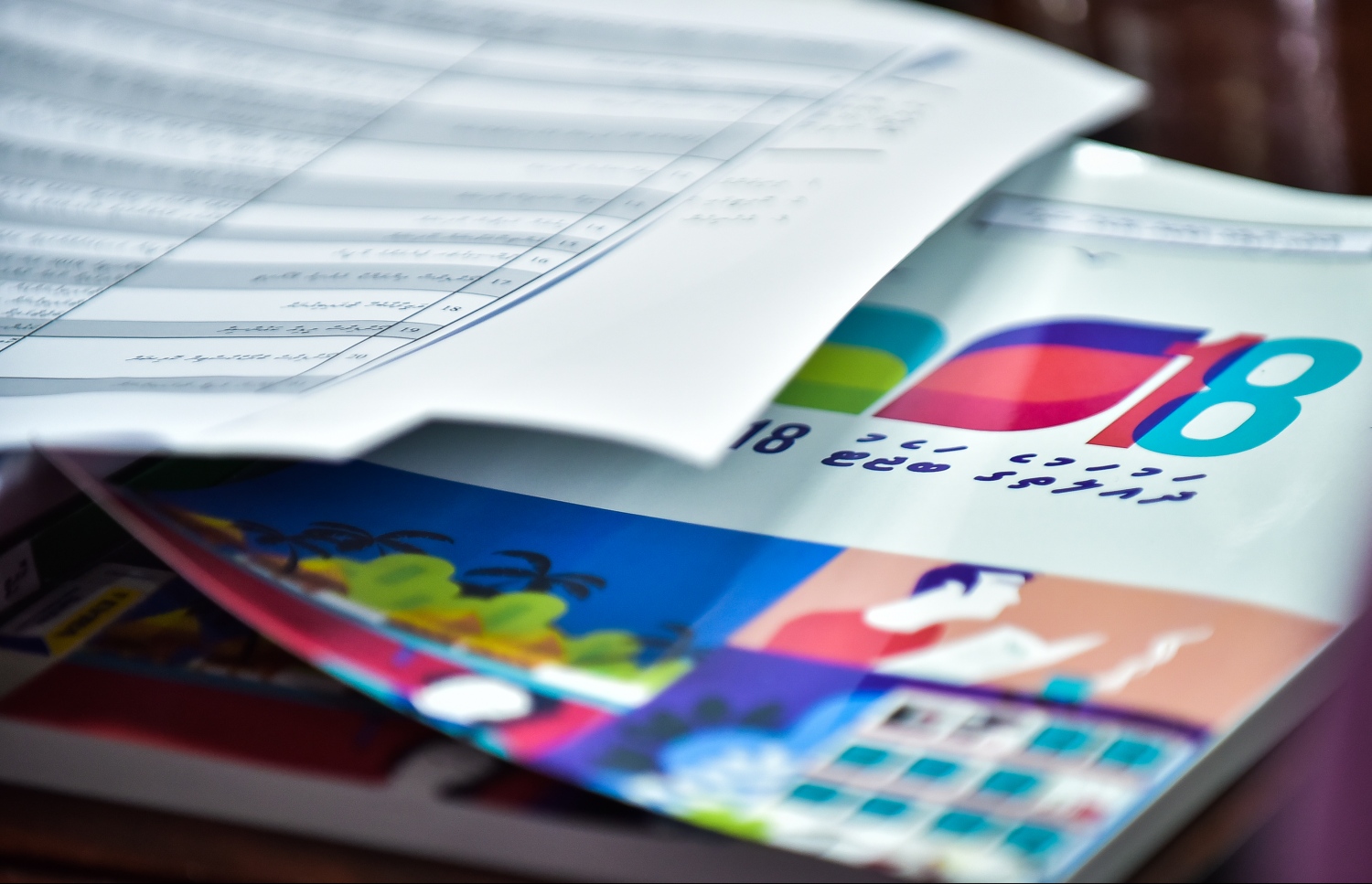 އަންނަ އަހަރަށް ލަފާކޮށް، ހުށަހެޅި ދައުލަތުގެ ބަޖެޓު ފޮތް. - ފޮޓޯ: މިހާރު