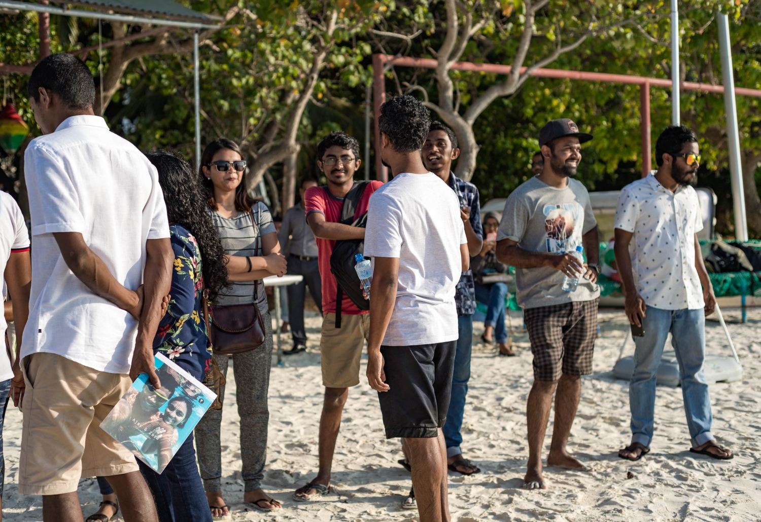 "ދޯ"ގެ ހަ ވަނަ އަދަދު ނެރުމަށް ވިލިމާލޭގައި ބޭއްވި އިވެންޓް. -- ފޮޓޯ: މަސްރަހް