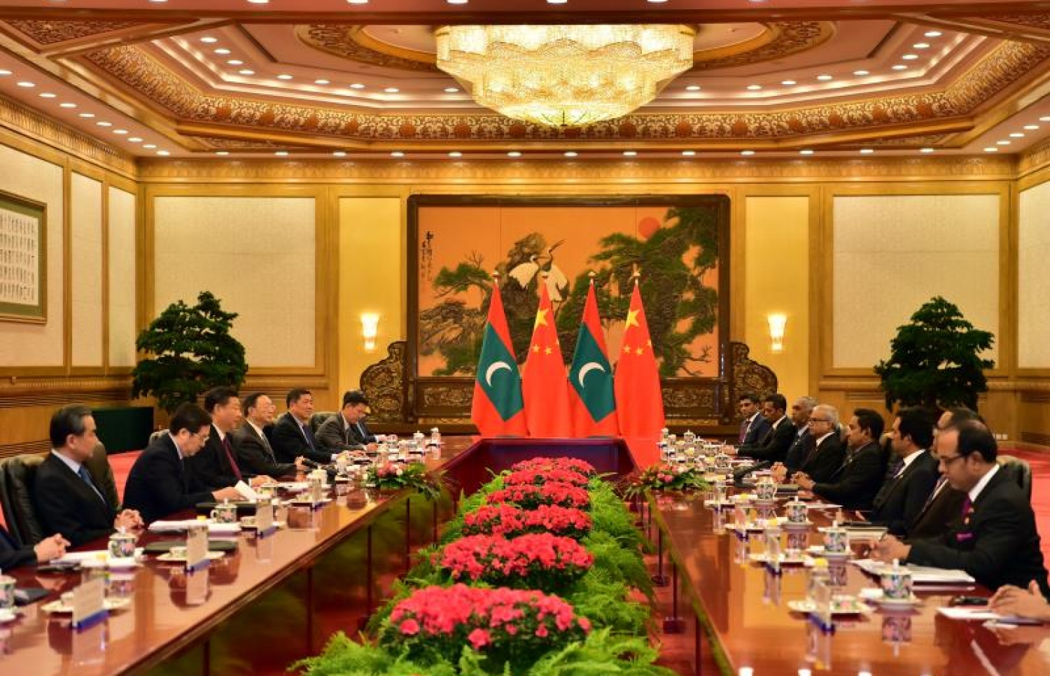 ރާއްޖެ-ޗައިނާގެ ރަސްމީ ވާހަކަތައް