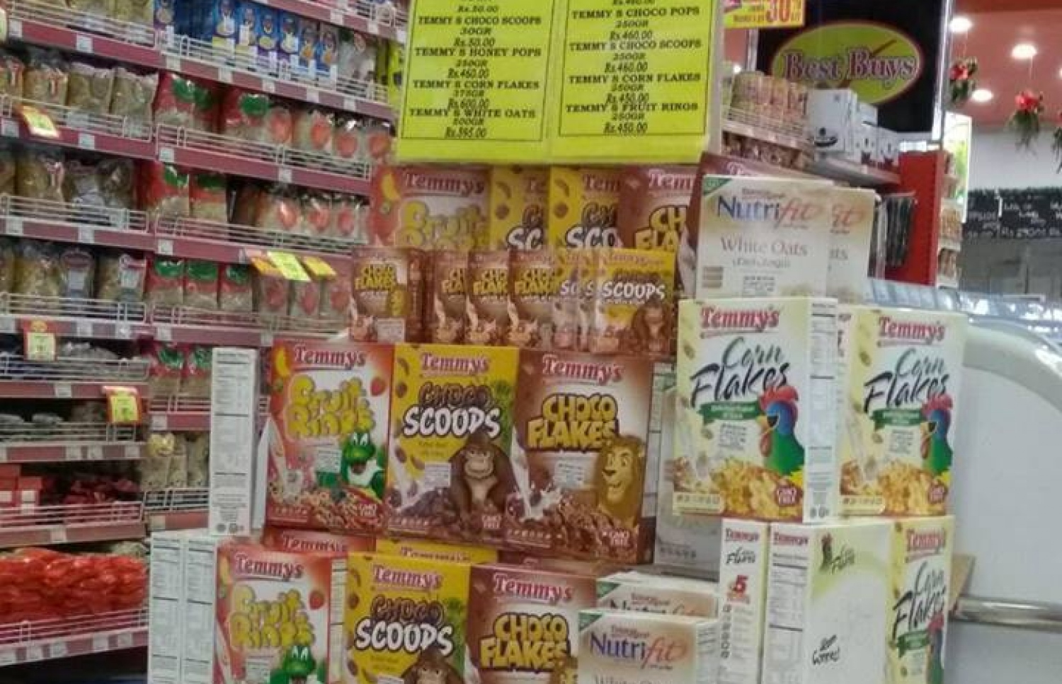 ޔޫއެފްއެސް އިން ގެންނަ ޓެމީ ބްރޭންޑްގެ ސީރިއަލް ފިހާރައެއްގަ ވިއްކަން ބަހައްޓާފަ.