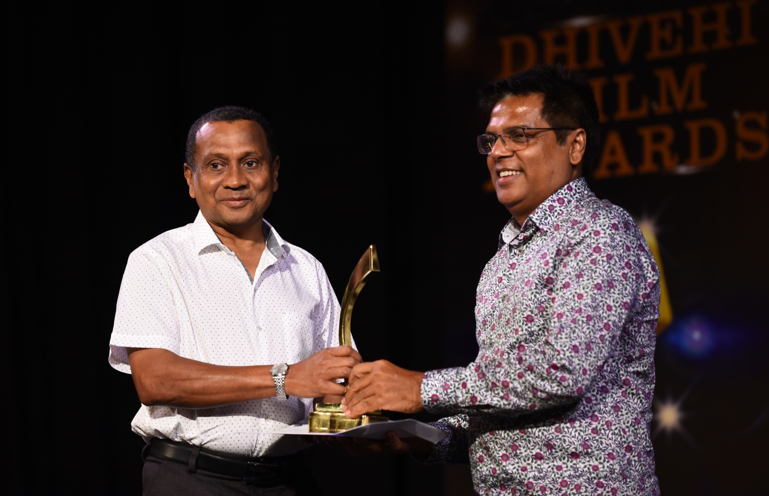 އަސްލަމް ލައިފްޓައިމް އެޗީވްމަންޓް އެވޯޑާ ހަވާލު ވަނީ. މިހާރު ފޮޓޯ: ހުސައިން ވަހީދު