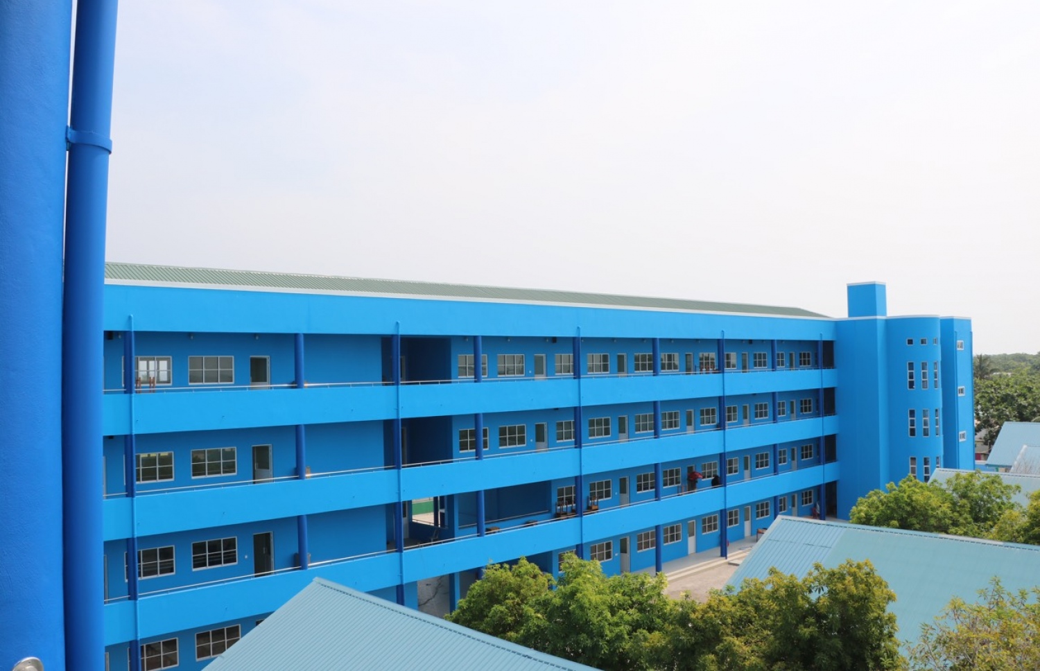 މިލަންދޫ ސްކޫލުގެ އާ އިމާރާާތް