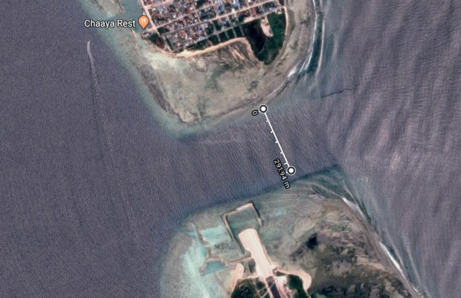 ކޫއްޑު އާއި ވިލިނގިއްޔާ ދެމެދު އޮންނަ ކަނޑުއޮޅި