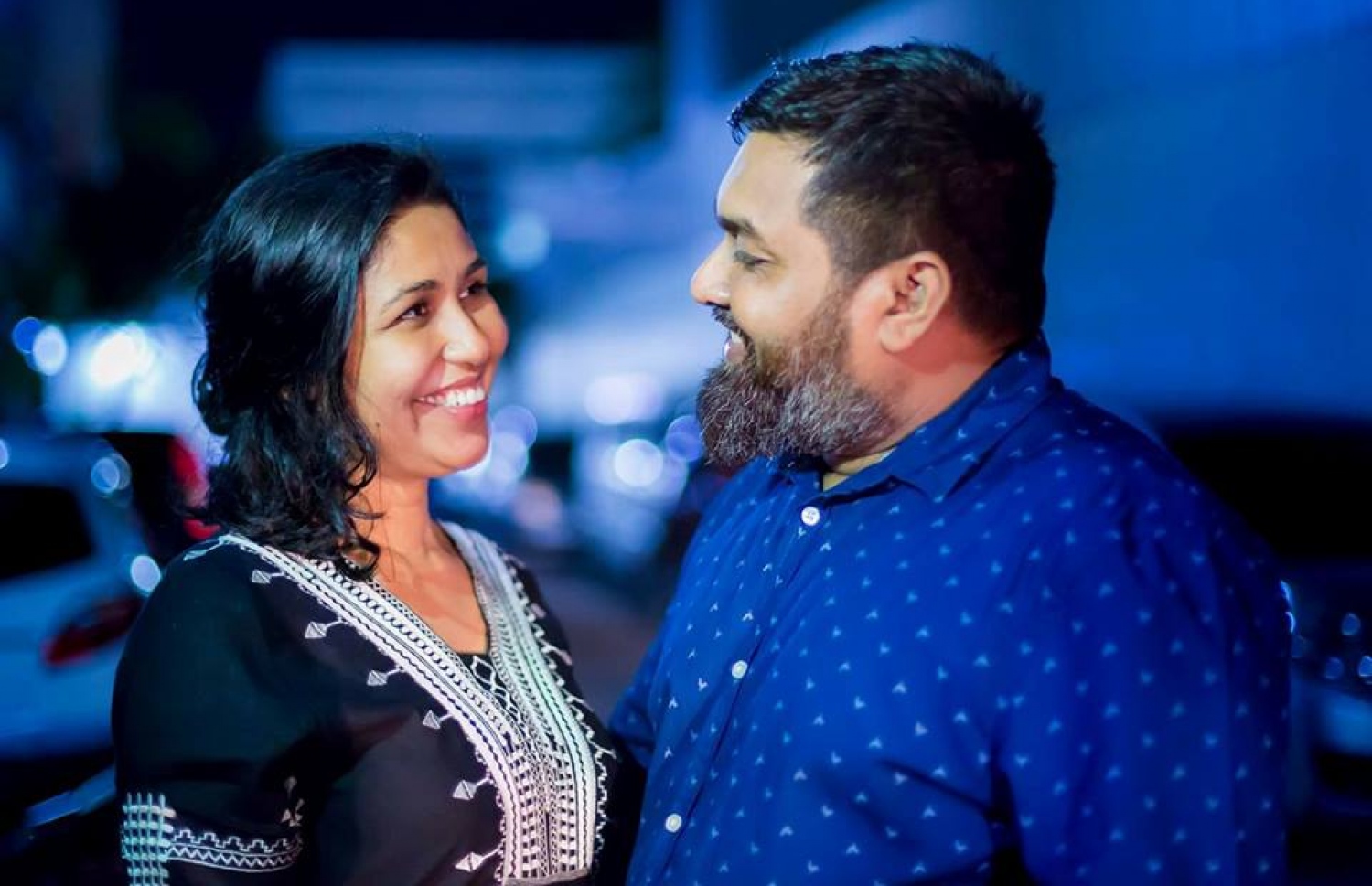 "މާމުއި" ގެ ދެ ޕްރޮޑިއުސަރުން ކަމަށްވާ މޮގާ އާއި އަންހެނުން އައިޝަތު ފުއާދު ތައުފީގް.