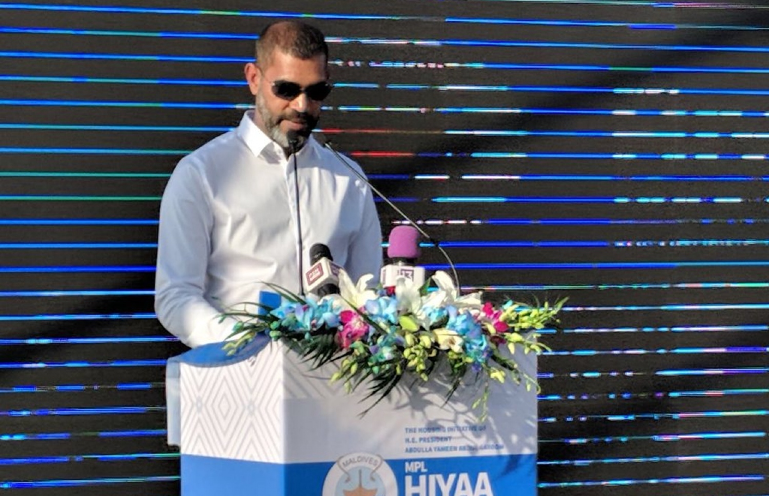 މިއަދުގެ ރަސްމިއްޔާތުގައި އެމްޕީއެލްގެ ސީއީއޯ ހަލީމް ވާހަކަ ދައްކަވަނީ.---ފޮޓޯ: އެމްޕީއެލް