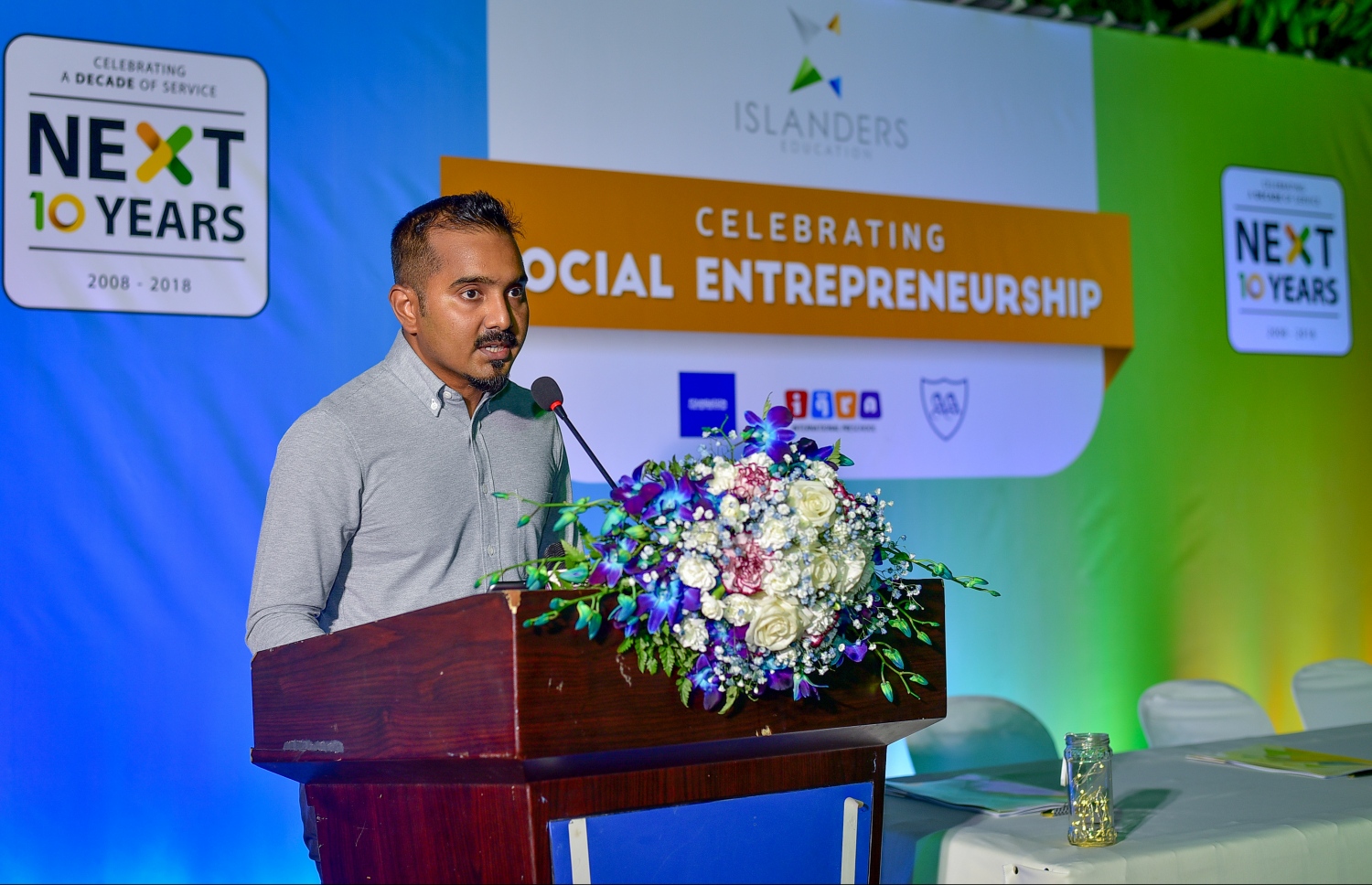 އައިލެންޑާސްގެ ޑައިރެކްޓާ އަދުލީ މިރޭގެ ރަސްމިއްޔާތުގައި ވާހަކަ ދައްކަވަނީ.-- ފޮޓޯ: މިހާރު / ނިޝާން އަލީ