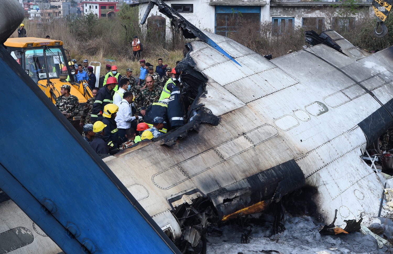 ނޭޕާލުގައި ބޯޓު އެކްސިޑެންޓްވި ތަނުގައި ރެސްކިއު ޓީމުތަކުން ހަރަކާތްތެރި ވަނީ. --ފޮޓޯ:އޭއެފްޕީ