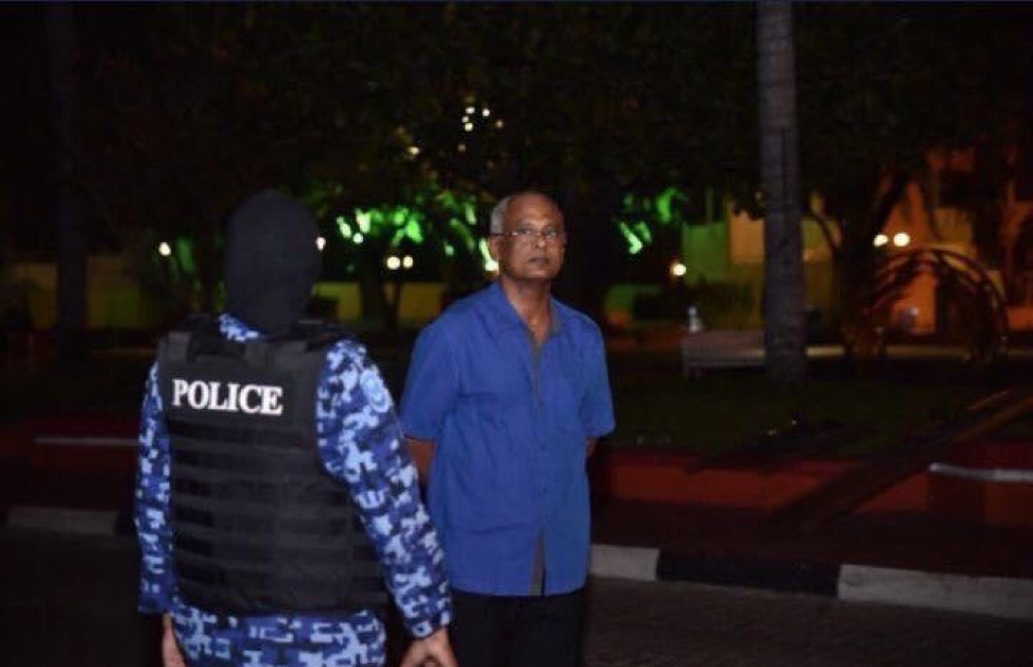 އިބޫ ހައްޔަރުކުރި ރޭ ޖުމްހޫރީ މައިދާނުގައި: ވިސްނުންތޫނު ސިޔާސީ ވެރިއެއް --ފޮޓޯ: ސޯޝަލް މީޑިއާ