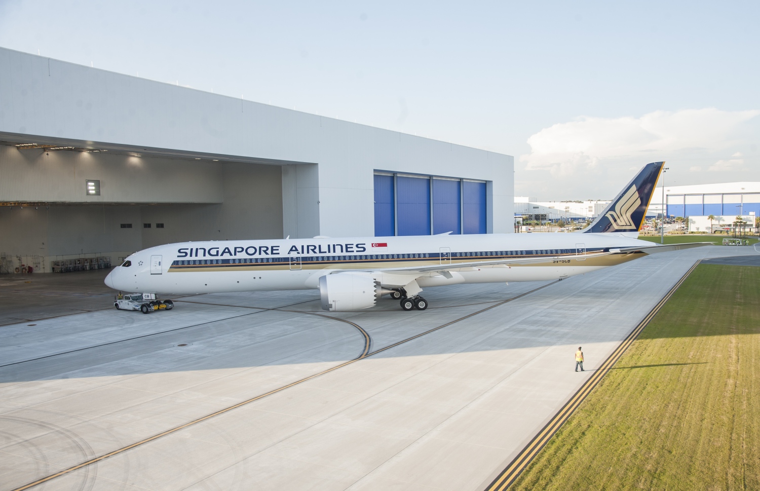 ސިންގަޕޯ އެއާލައިންސްގެ ޑްރީމްލައިނާ 787-10، މި ބޯޓު މިއަދު ސިންގަޕޫރަށް ދަތުރު ކުރާނެ.